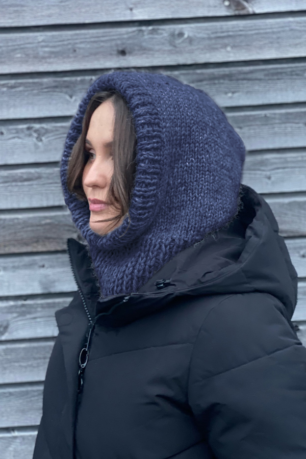 Lycka balaklava blå