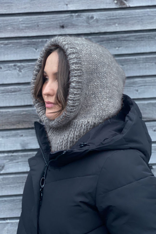 Lycka balaklava grå