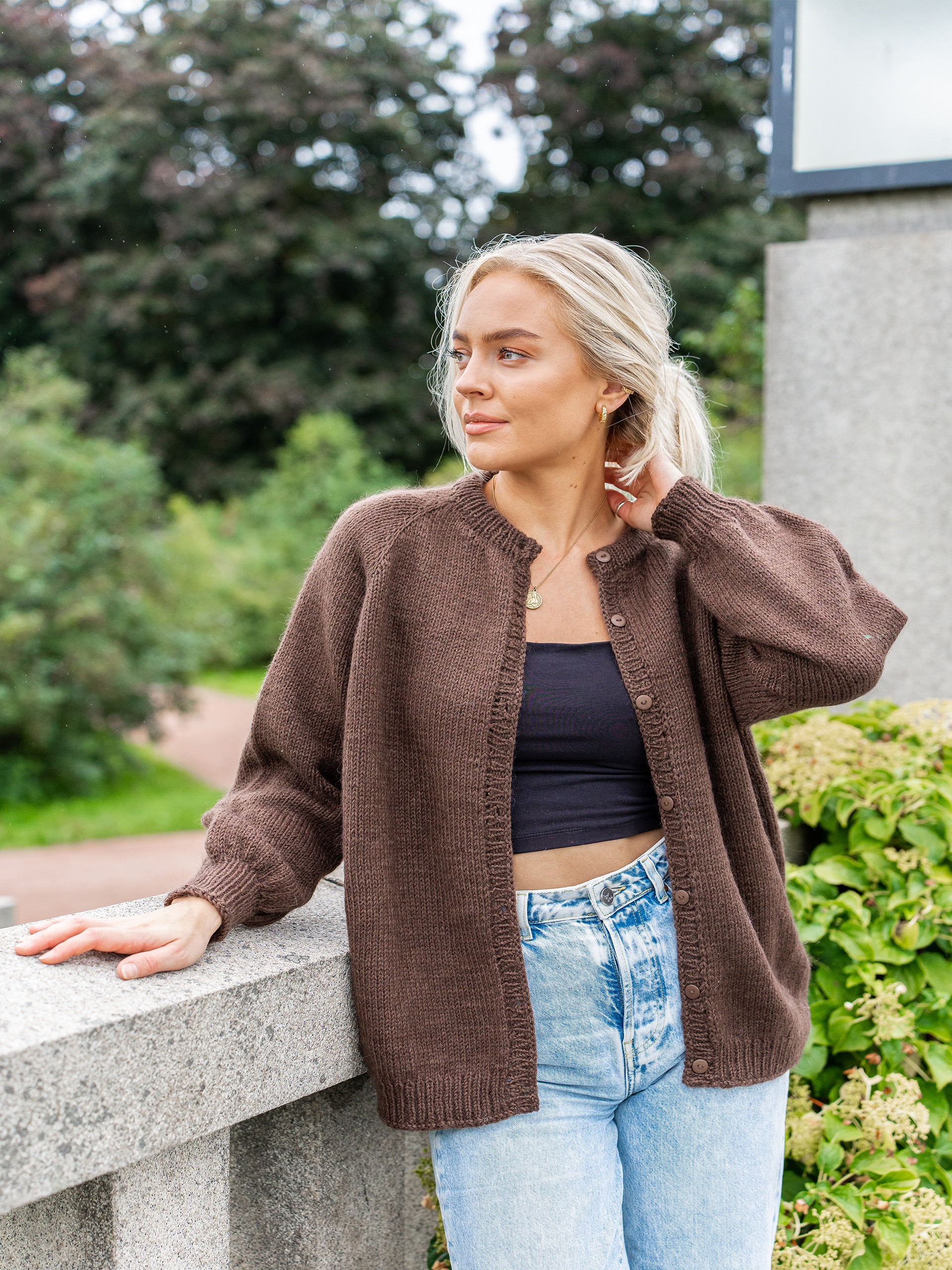 MANIFEST jacket brun