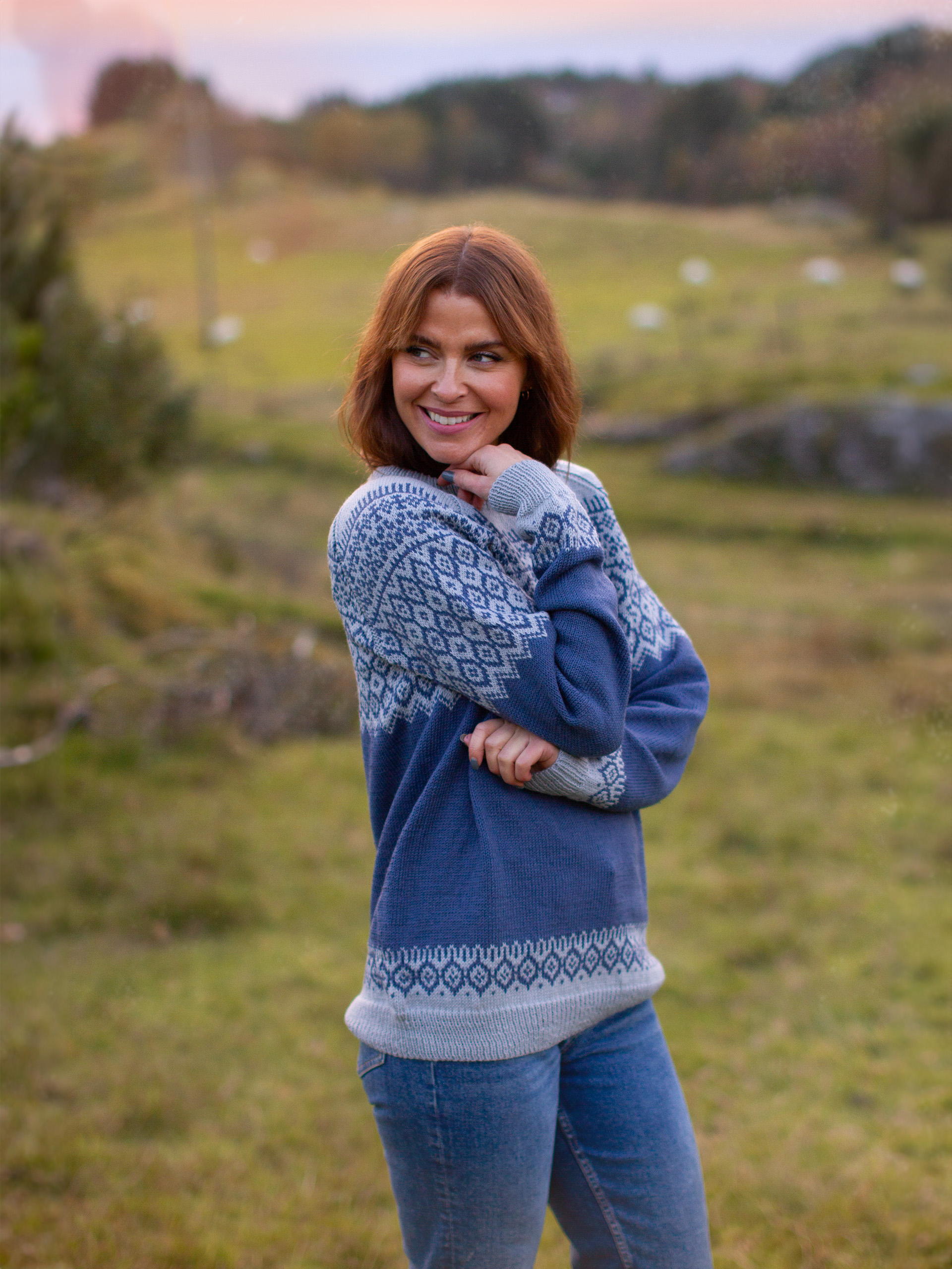 MATJA tröja dam denim