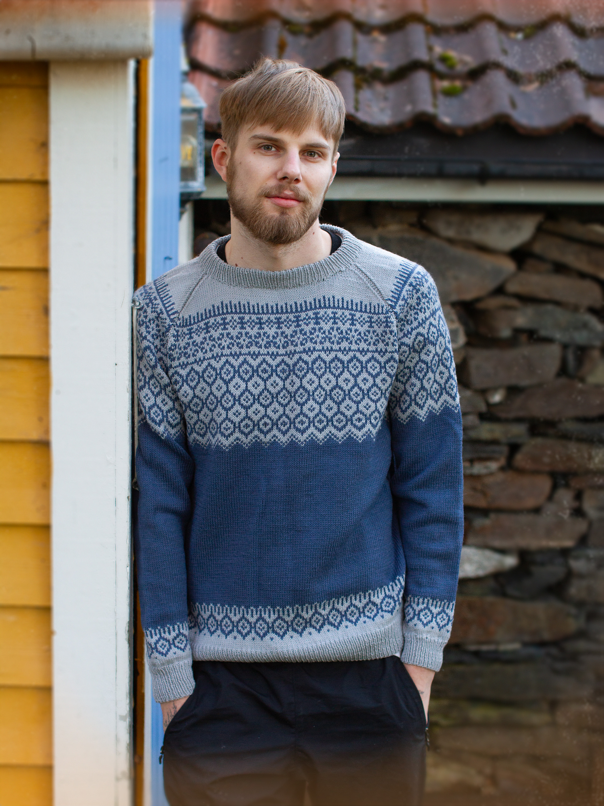 MATJA herrtröja denim