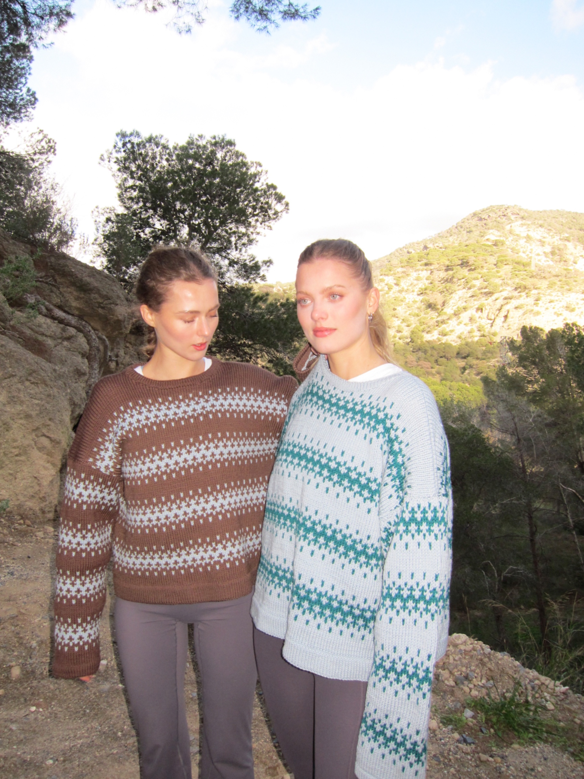 521TS-03a SANDOK Mönstrad tröja