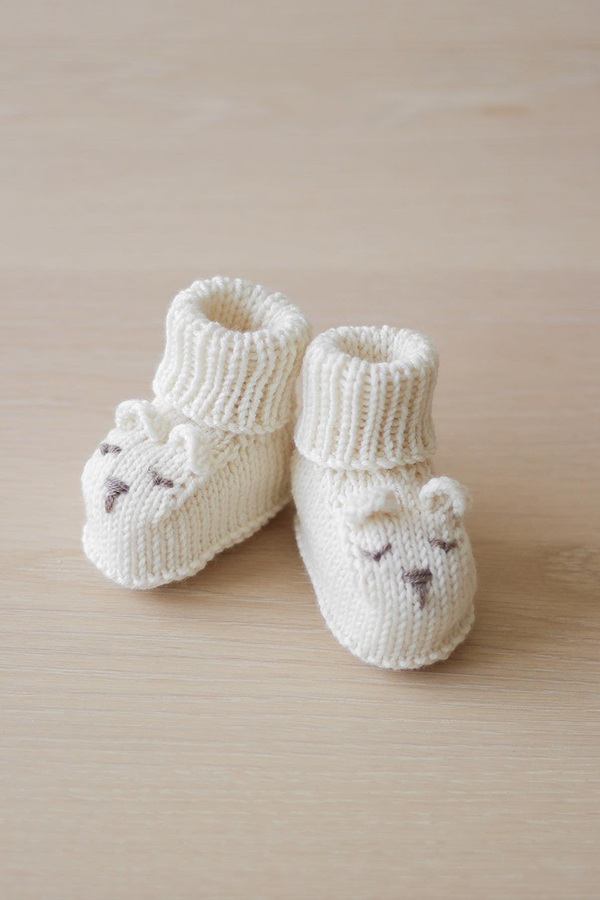 Mini Björn tofflor snow