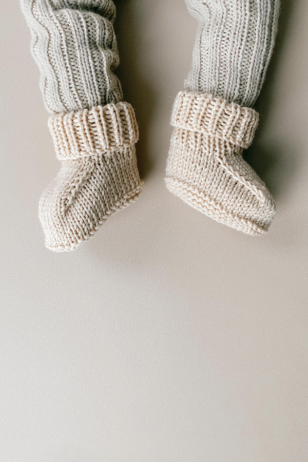 Mini Jord tofflor fog