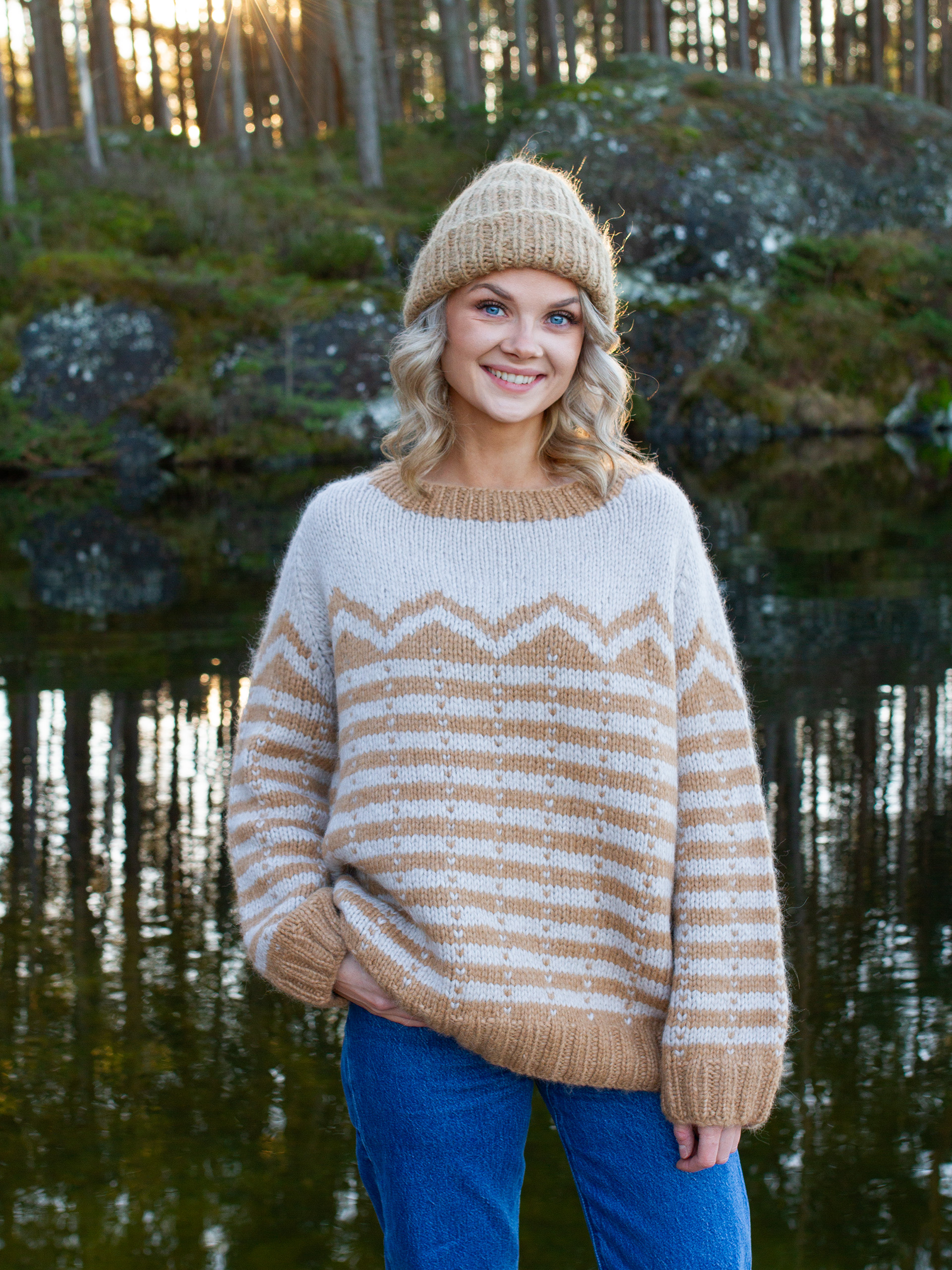 521K-13b MYRA tröja dame