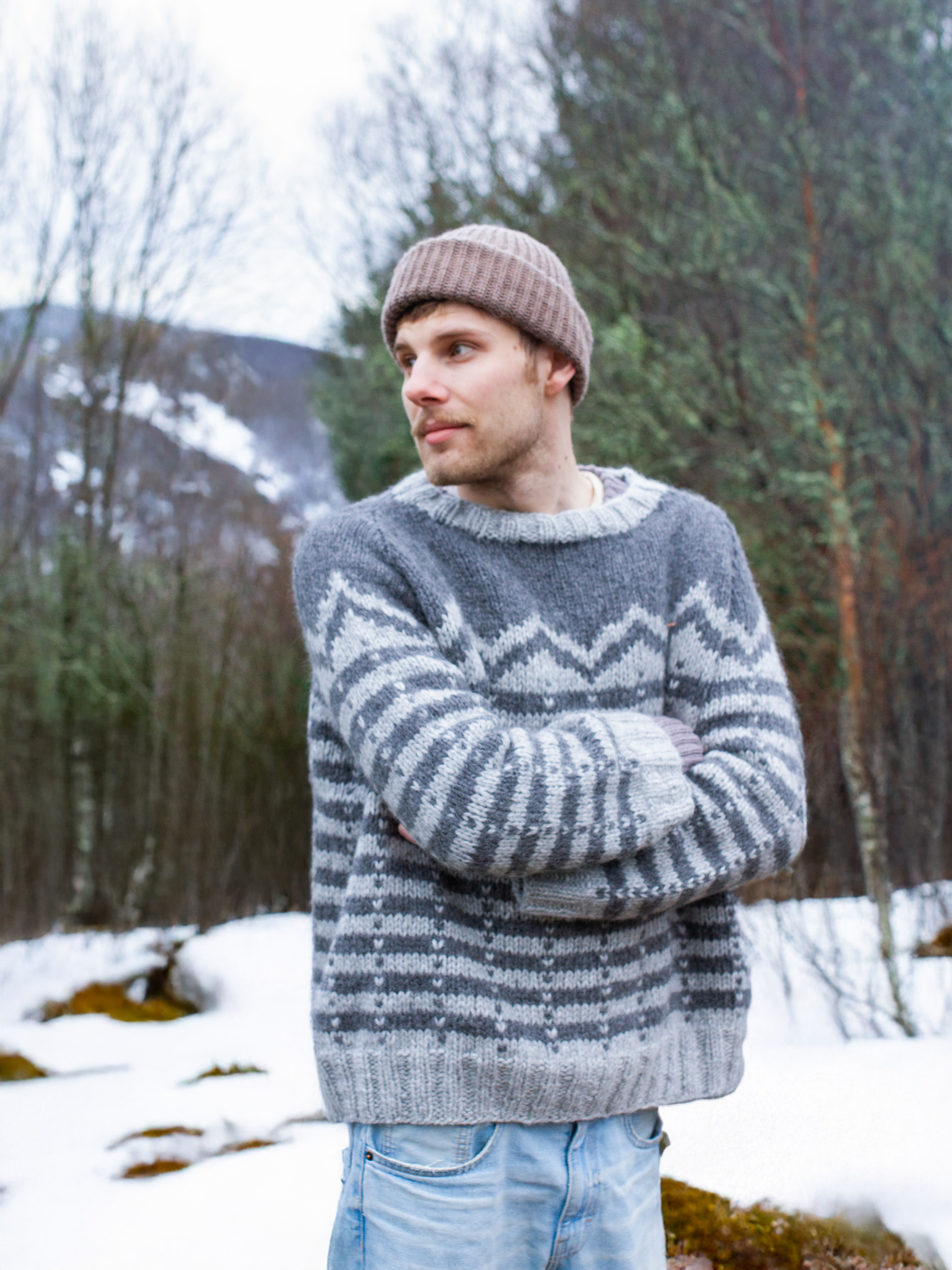 521K-14b MYRA tröja herr