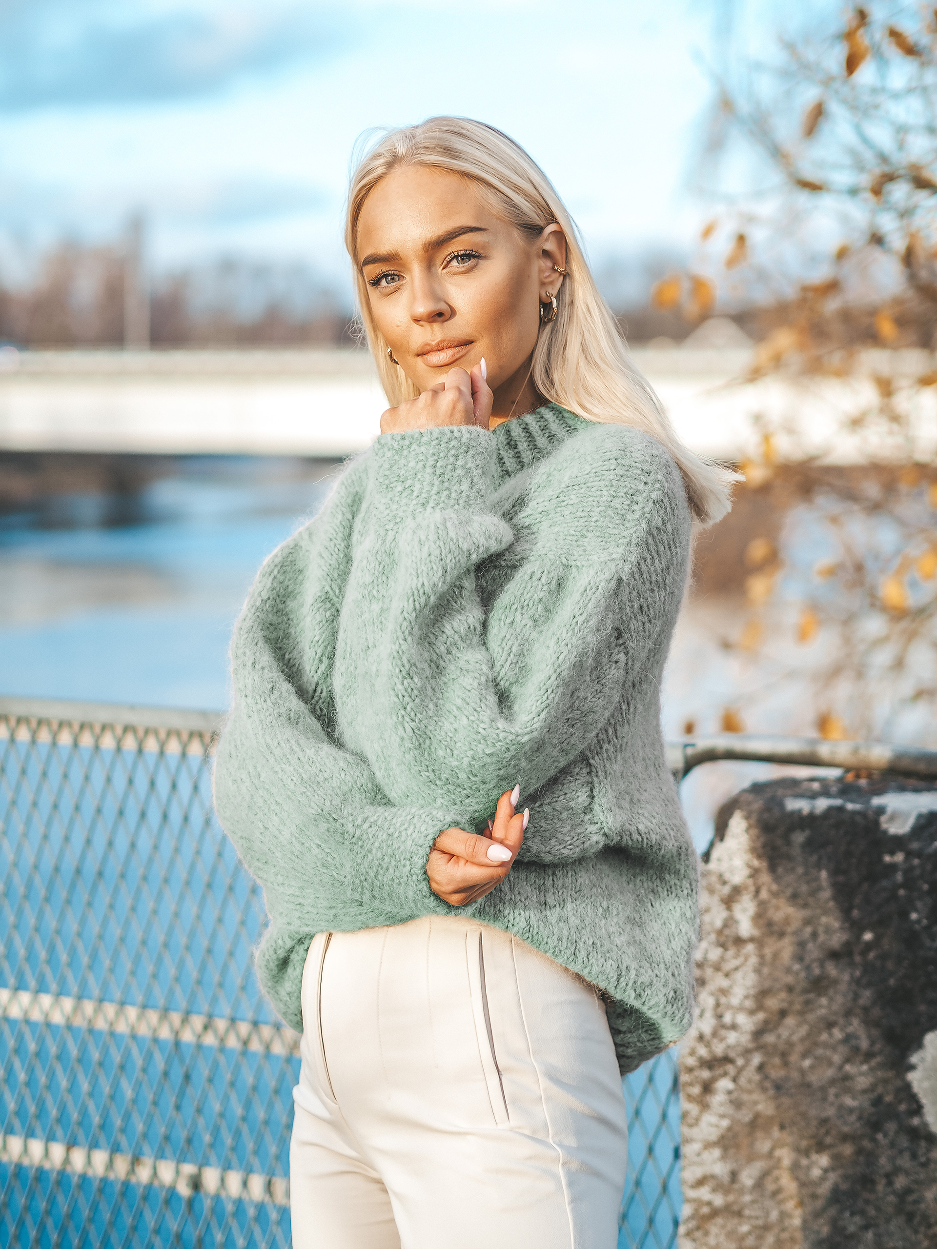 THE BASIC ljus havsgrön