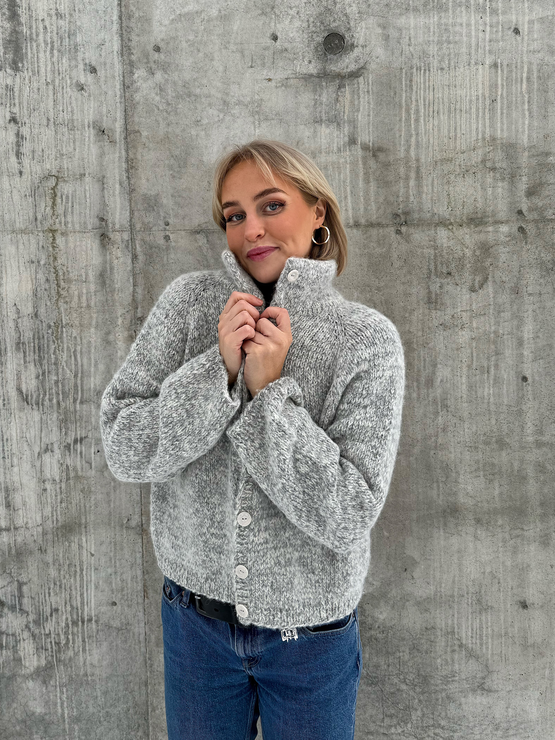 ØK 06-08 Haga chunky cardigan