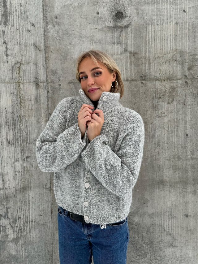 ØK 06-08 Haga chunky cardigan
