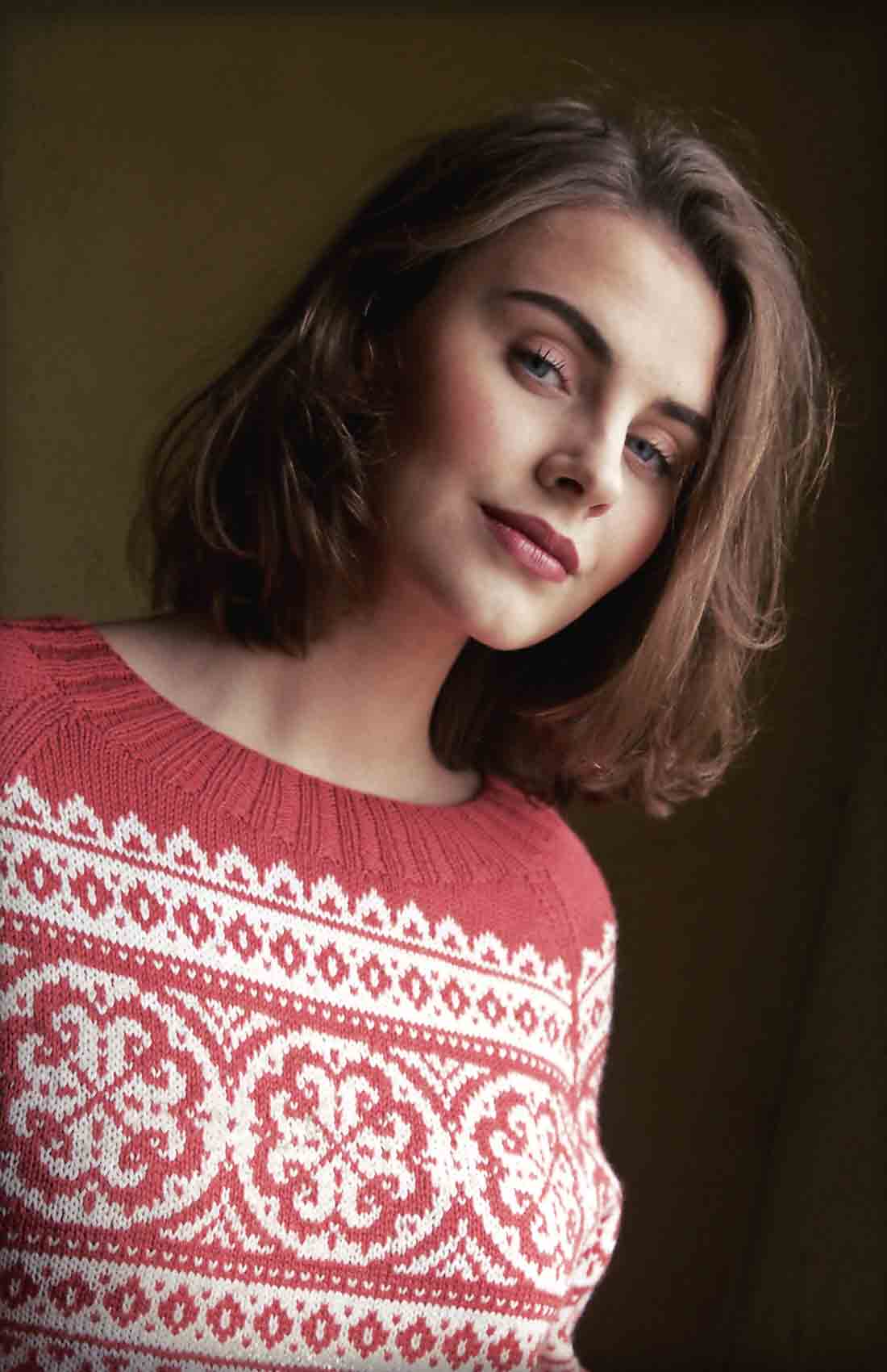 Pauline Strikkeoppskrift