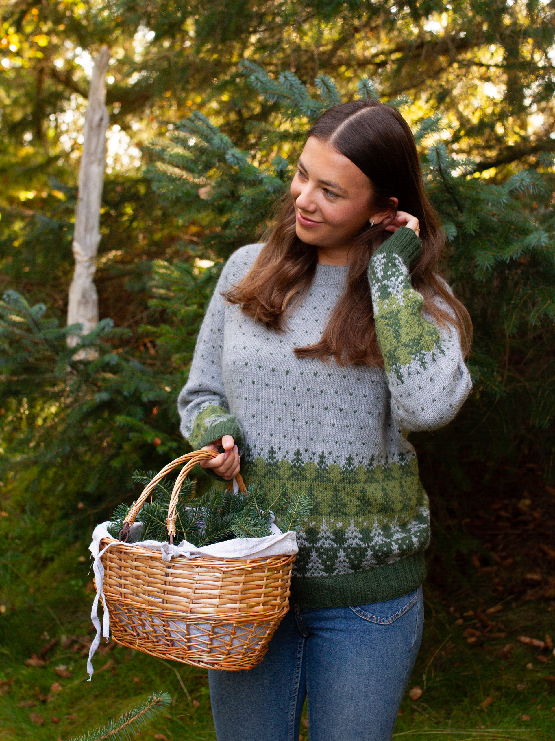 424K-03b PINEWOOD tröja dam
