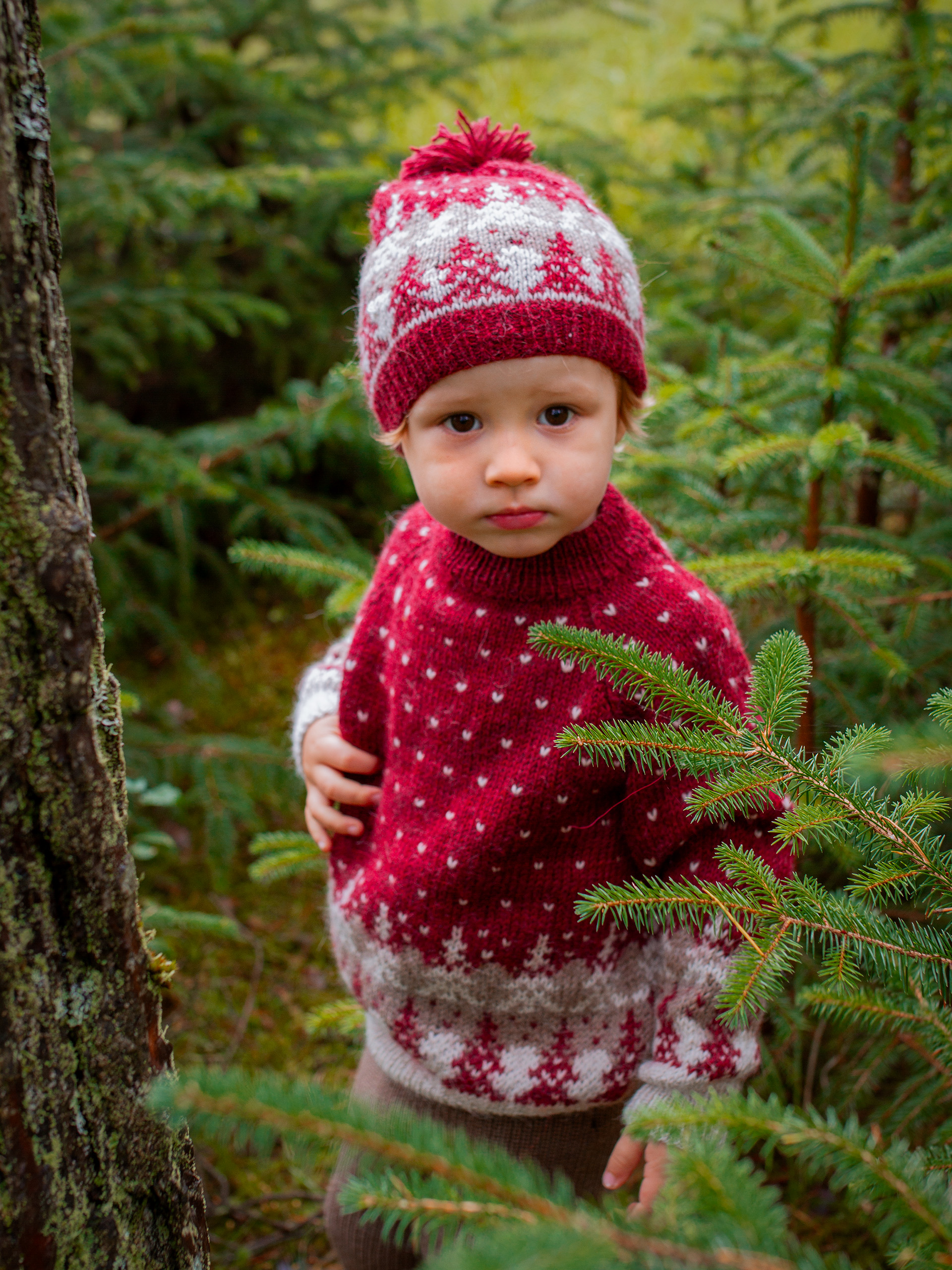 424K-02a PINEWOOD tröja och mössa