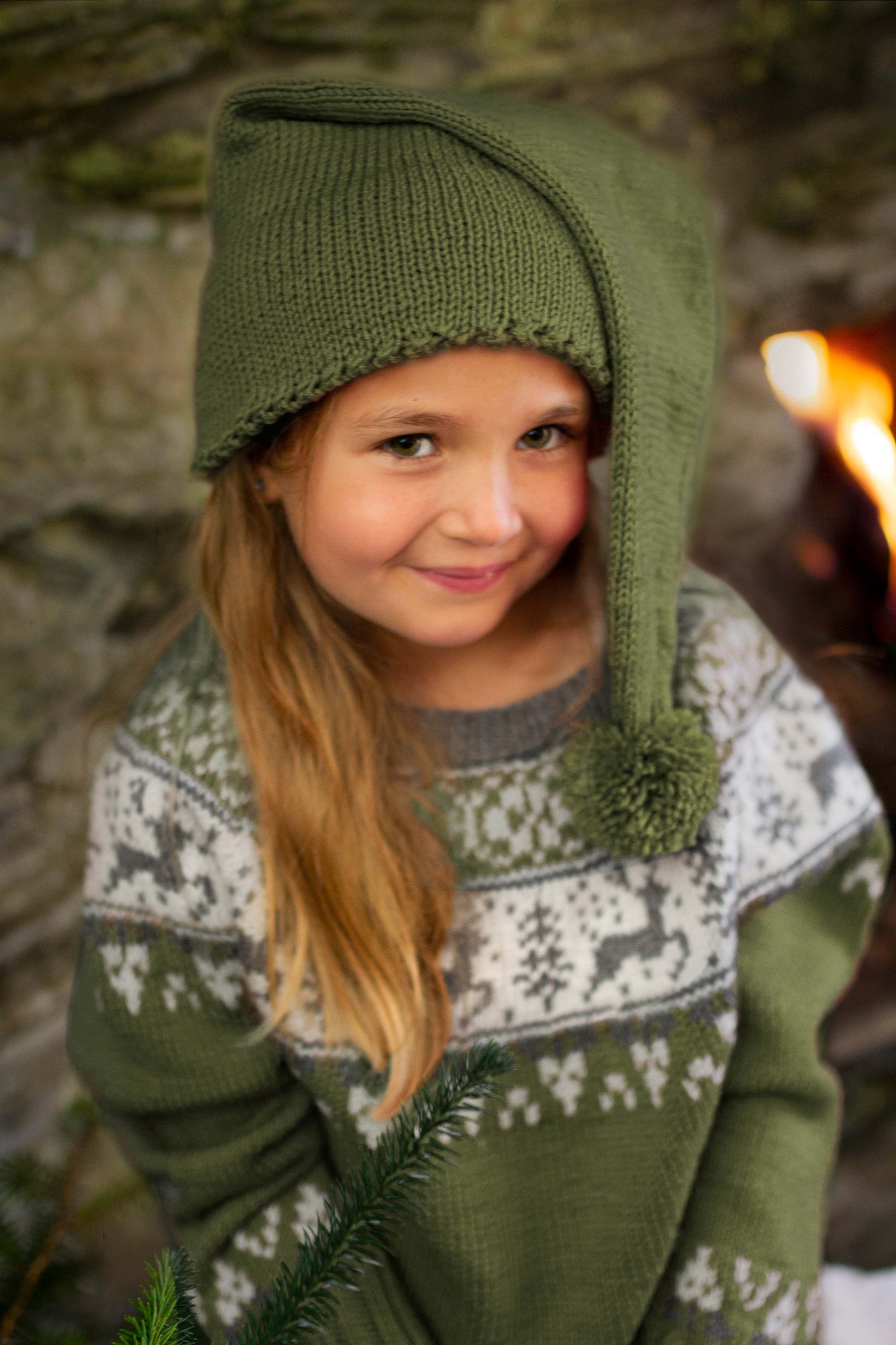 Reindans genser 6-12 år