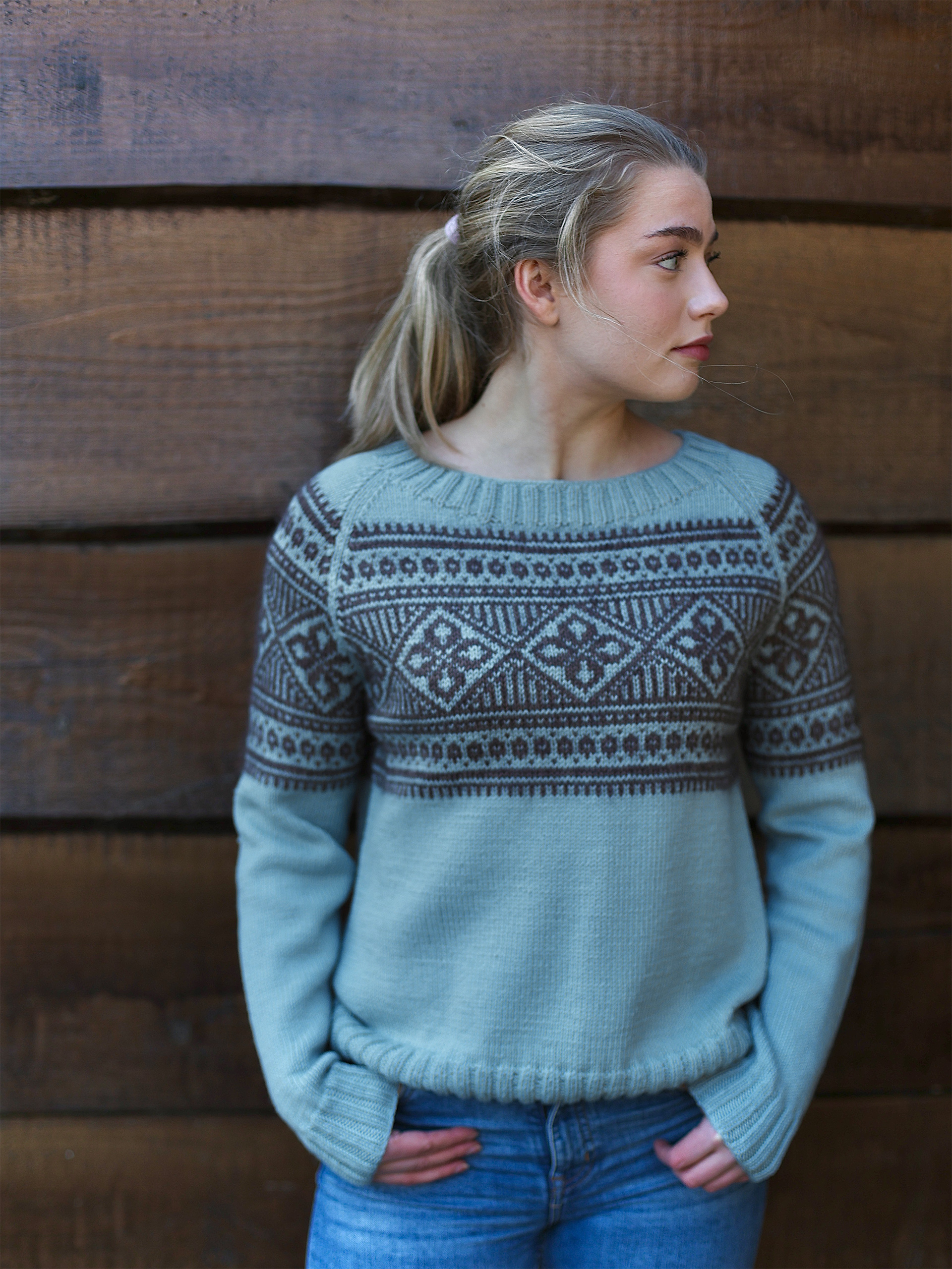 SERINA kort ljus petrol