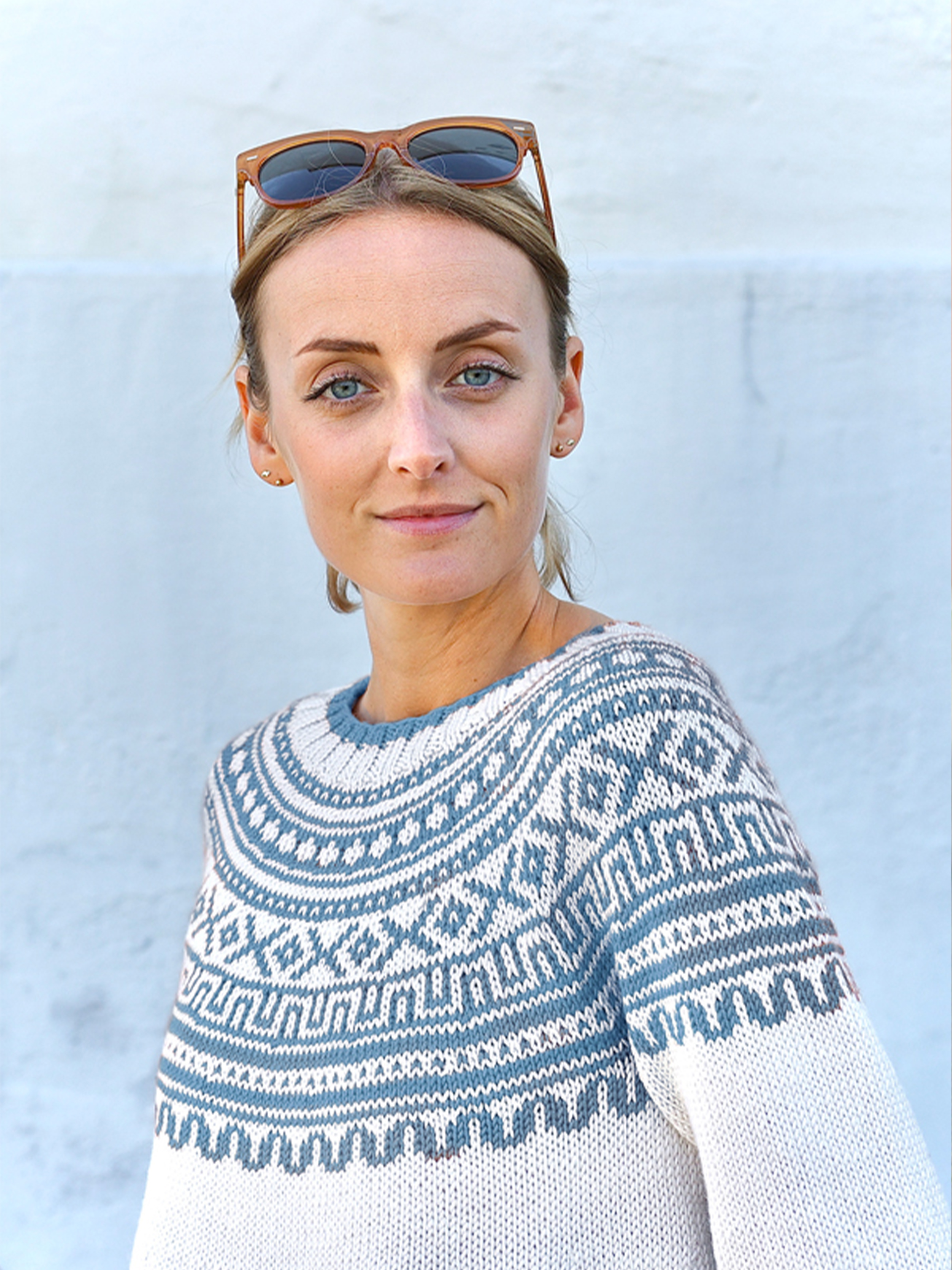 SETA tröja ljus blå