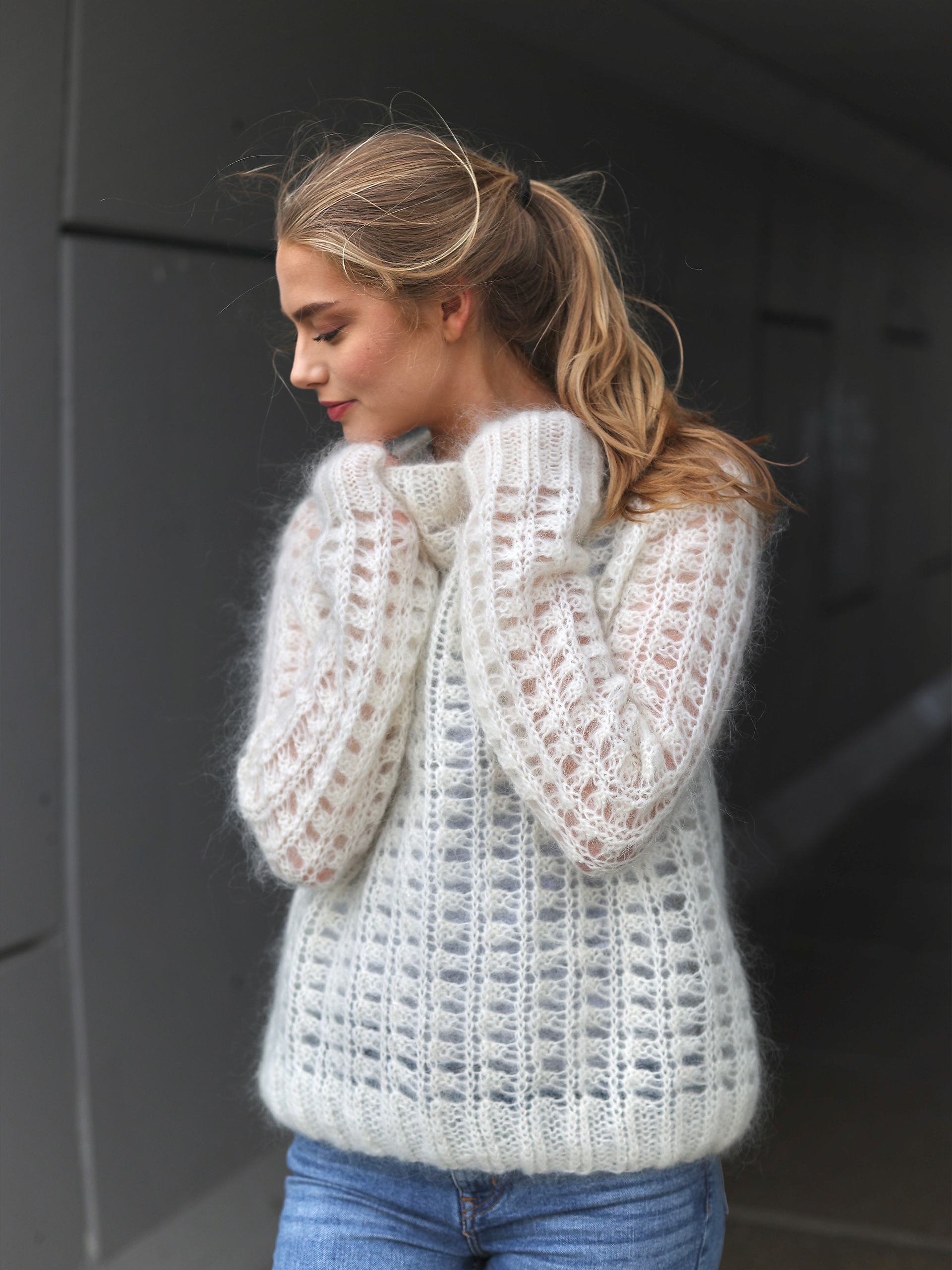 SO HALLY tröja natur