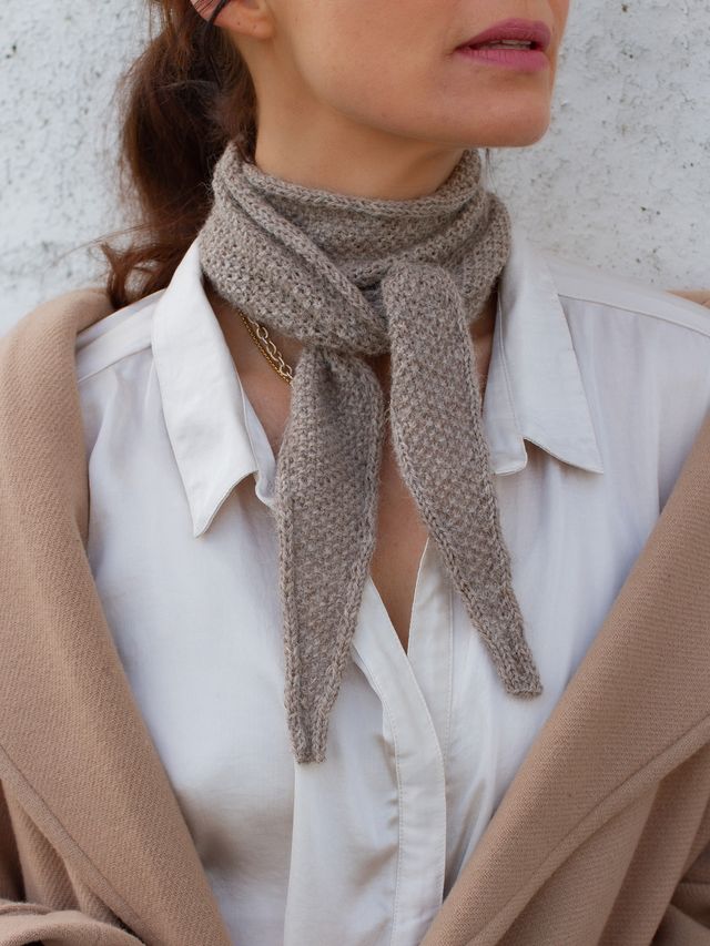 Softie scarf beige