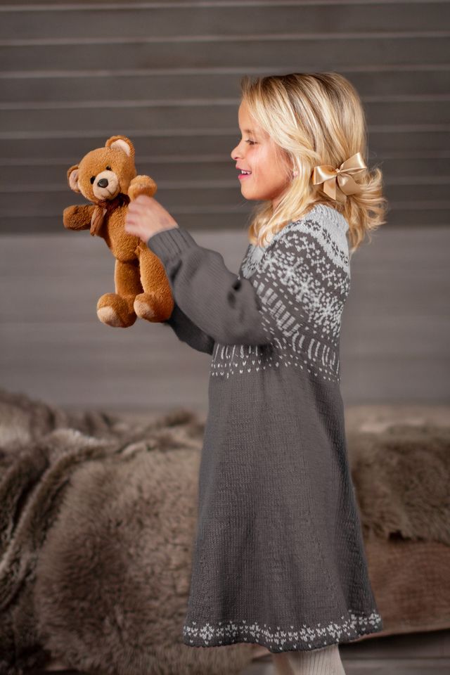 STJÄRNFALL klänning koksgrå