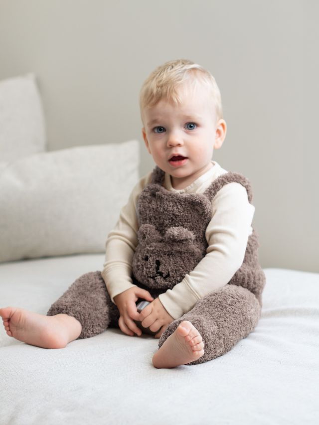 24024-L Teddy bukse beige