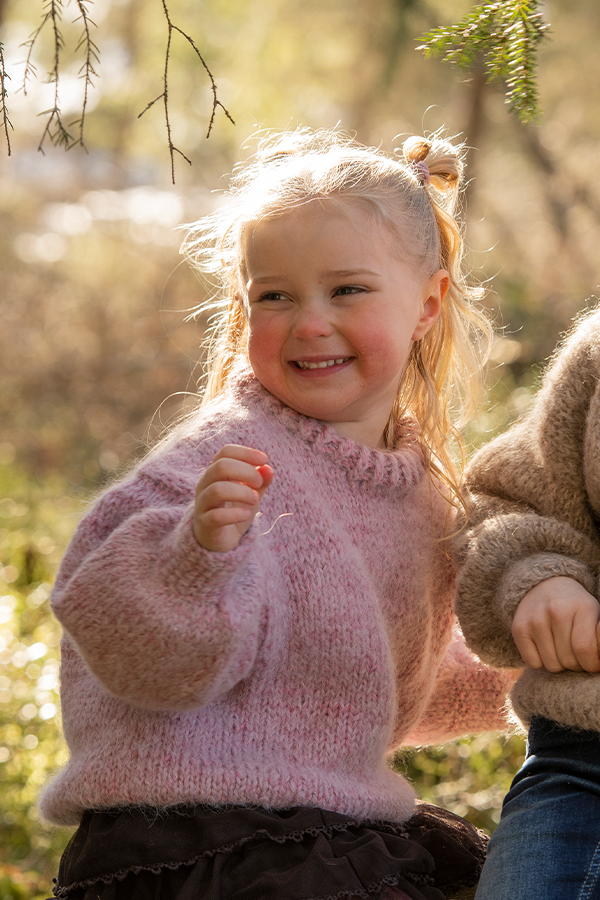 THE BASIC barntröja rosa