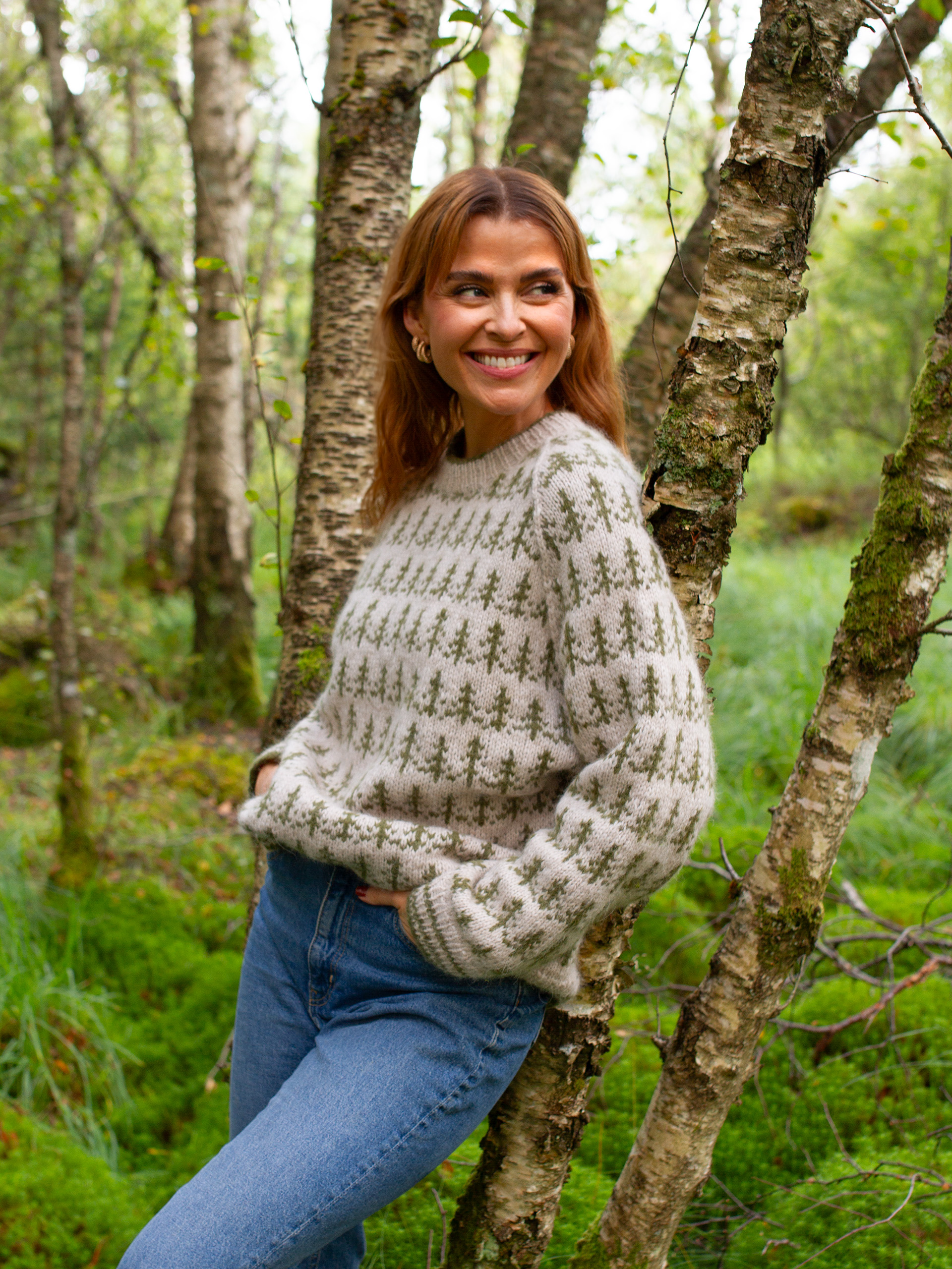 424K-09b&nbsp;TREETOP tröja 