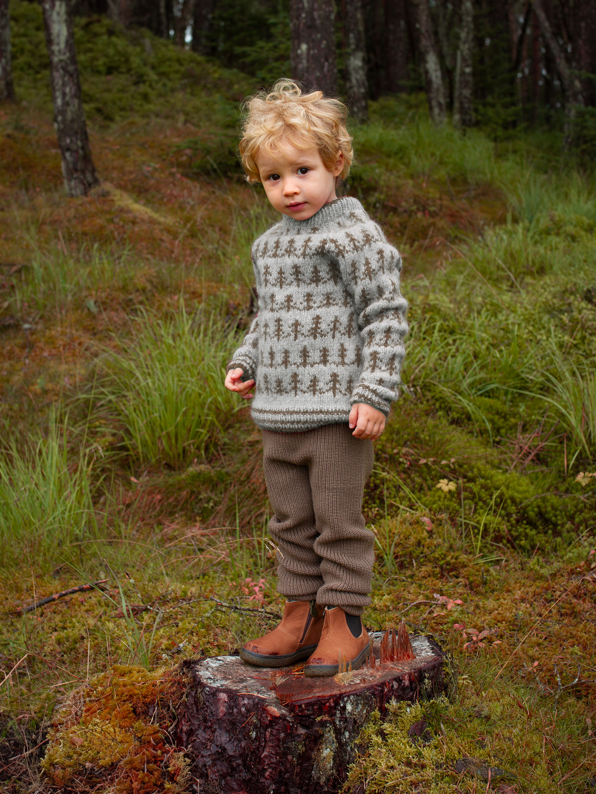 424K-11c&nbsp;TREETOP tröja mini