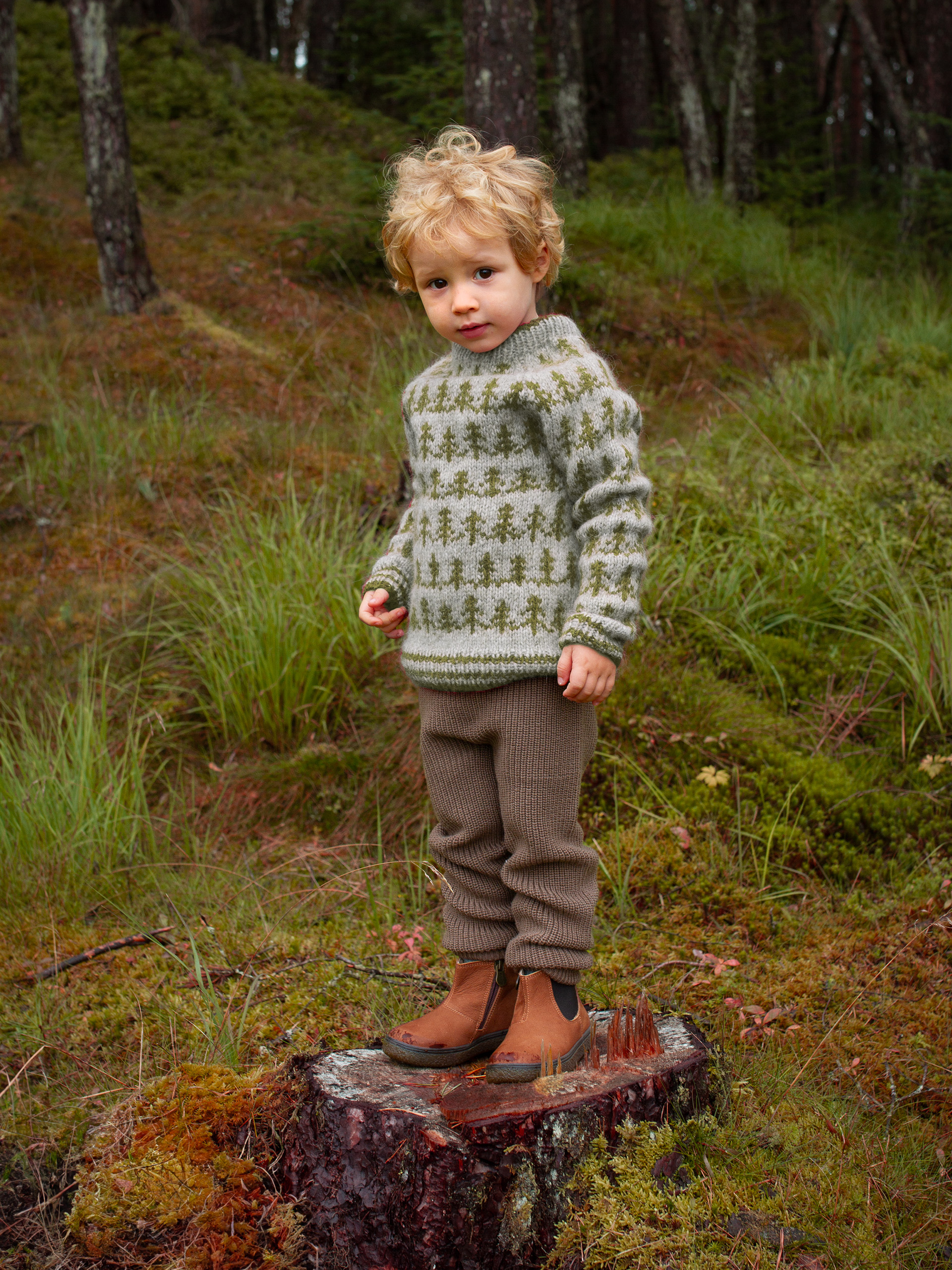 424K-11d&nbsp;TREETOP tröja mini