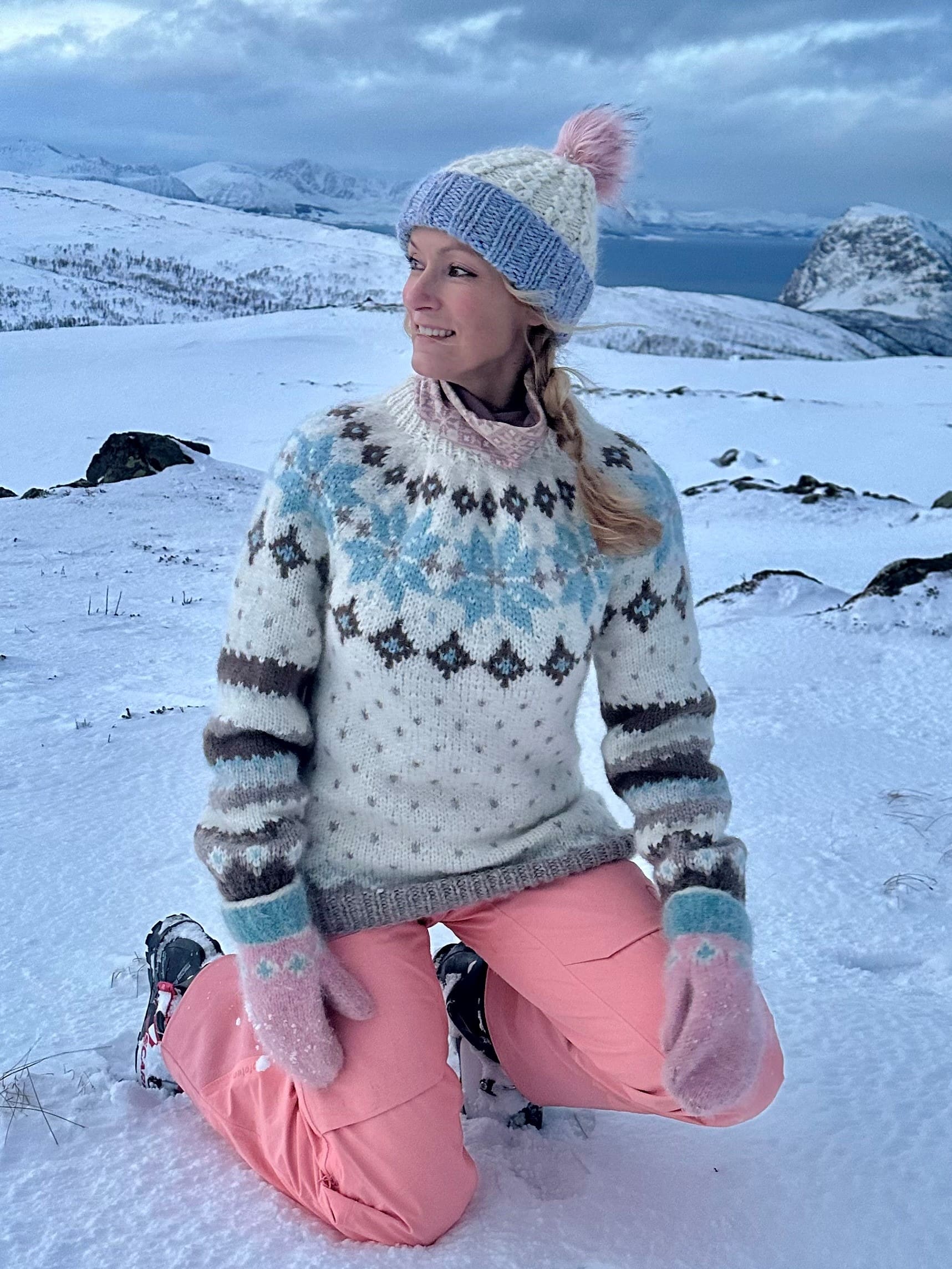 521E-09c Vinterstjärn tröja från norr