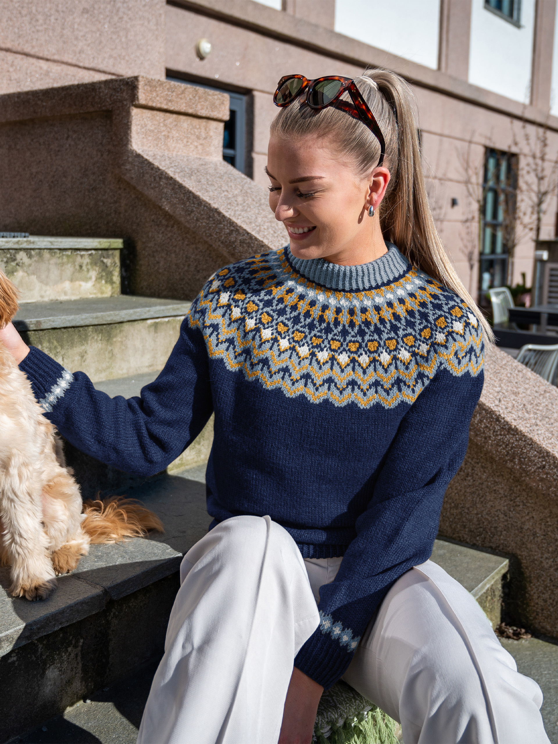 133-01b Pansy genser