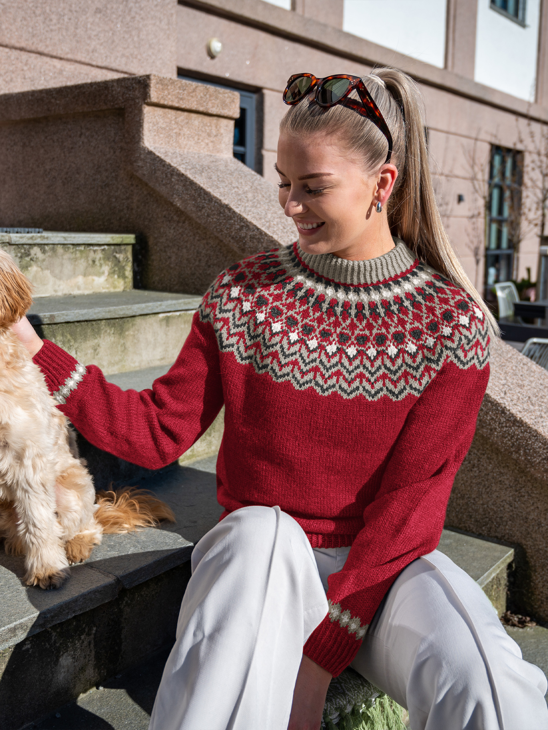 133-01e Pansy genser