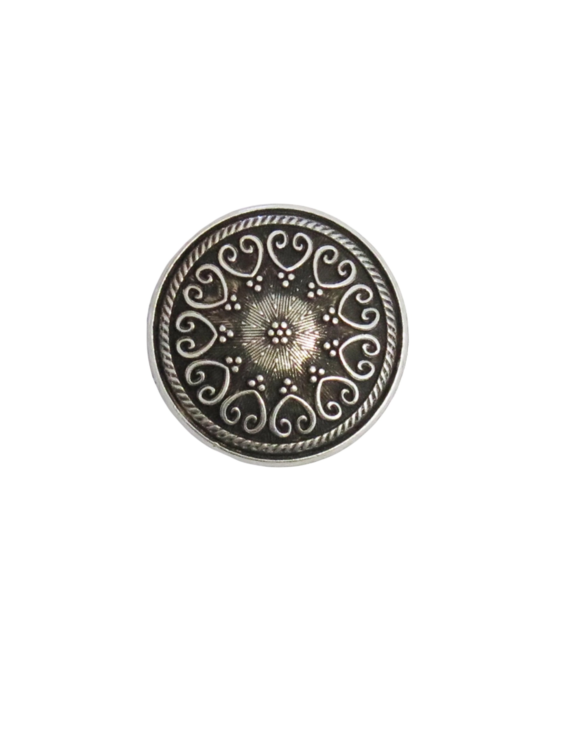 Knapp – metall – 23 mm