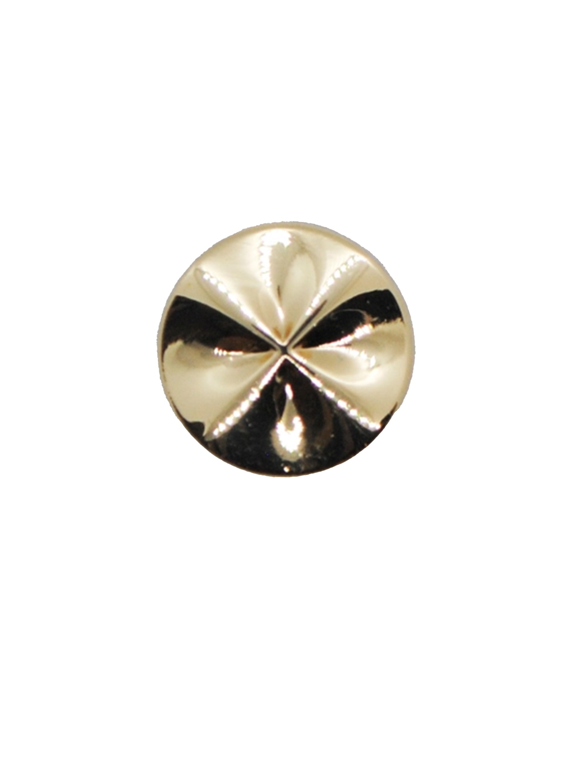 Knapp - 18 mm - Guld
