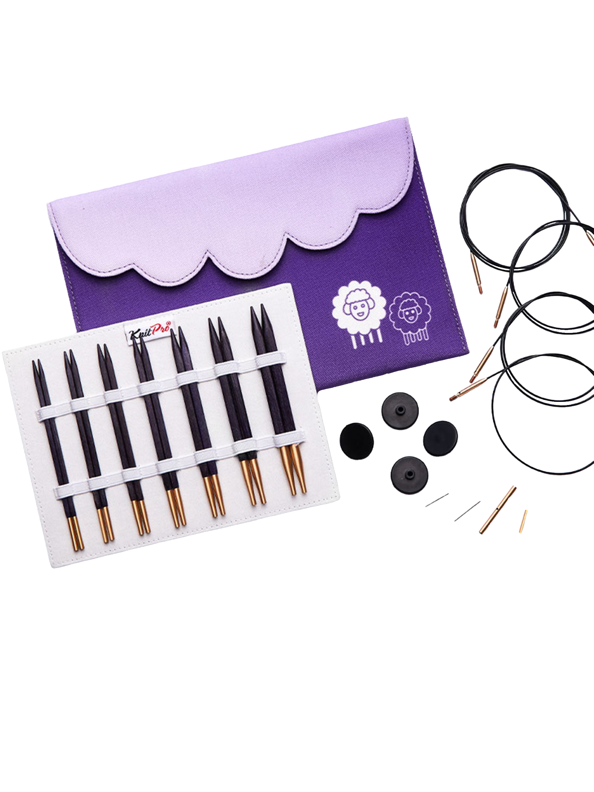 J'adore Cubics, 4.0-8.0 mm - Luksussett utskiftbare pinner