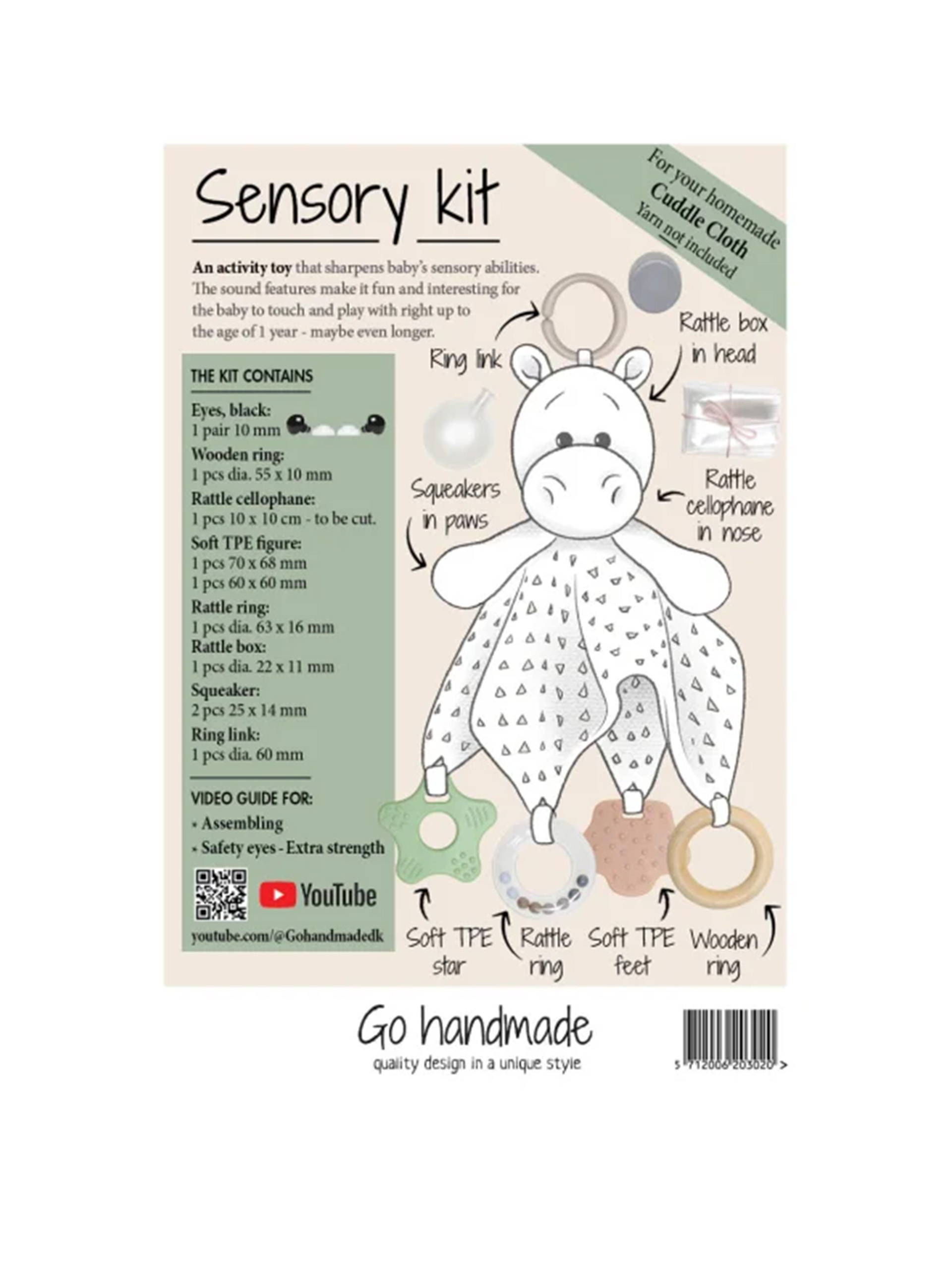 Sensory Kit - Sanseflodhest