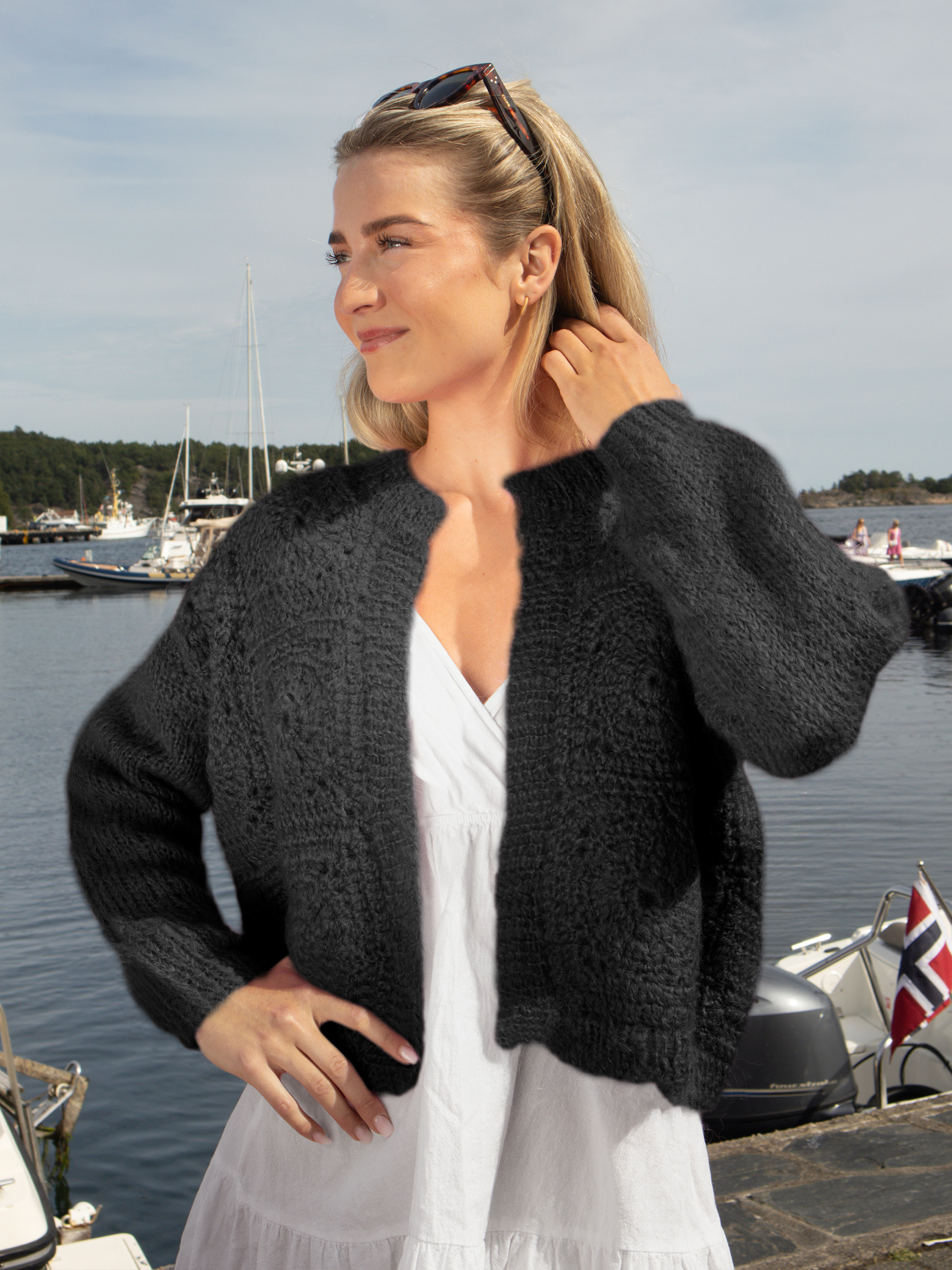 24-47b Moselle jakke sort