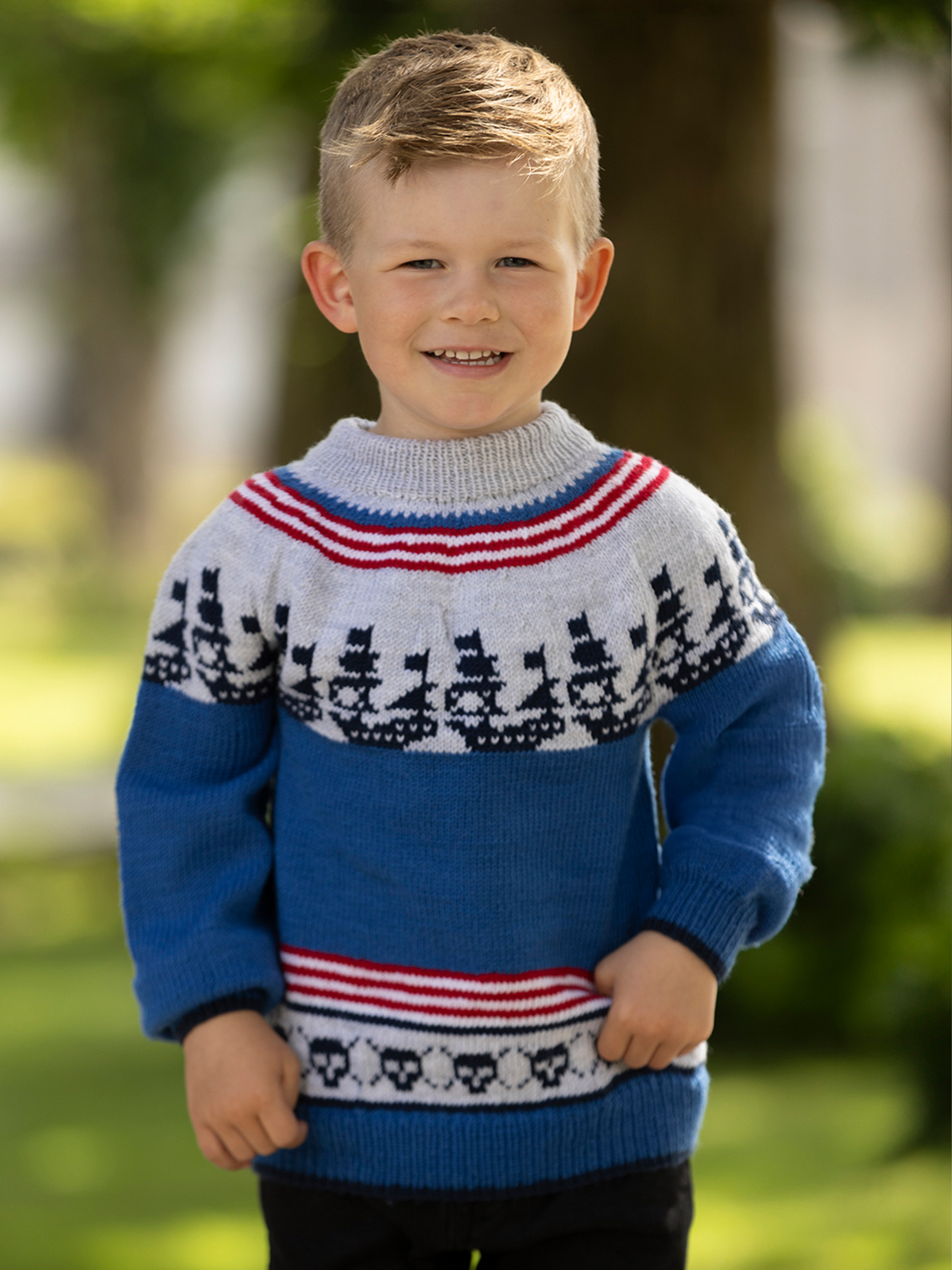 2424-4 Sjørøver genser