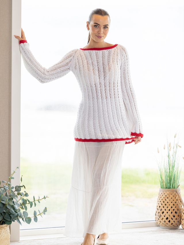 2514-3 Hvisten strandklänning