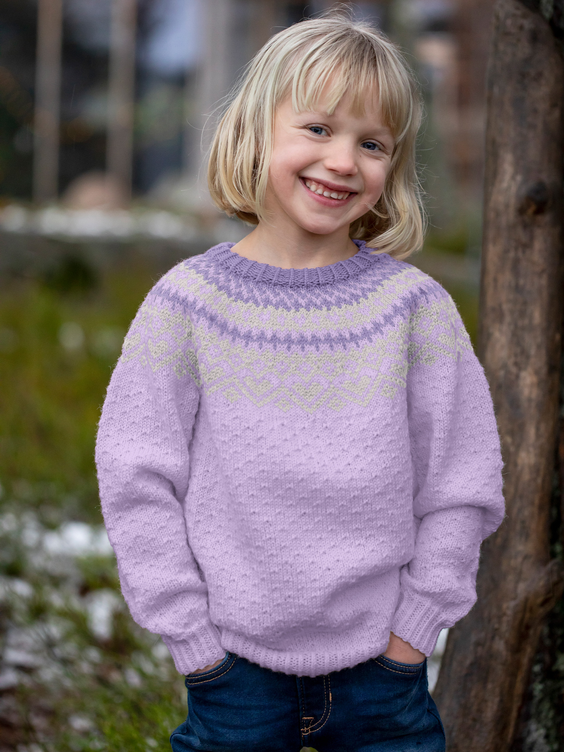 284-13b Ronje genser