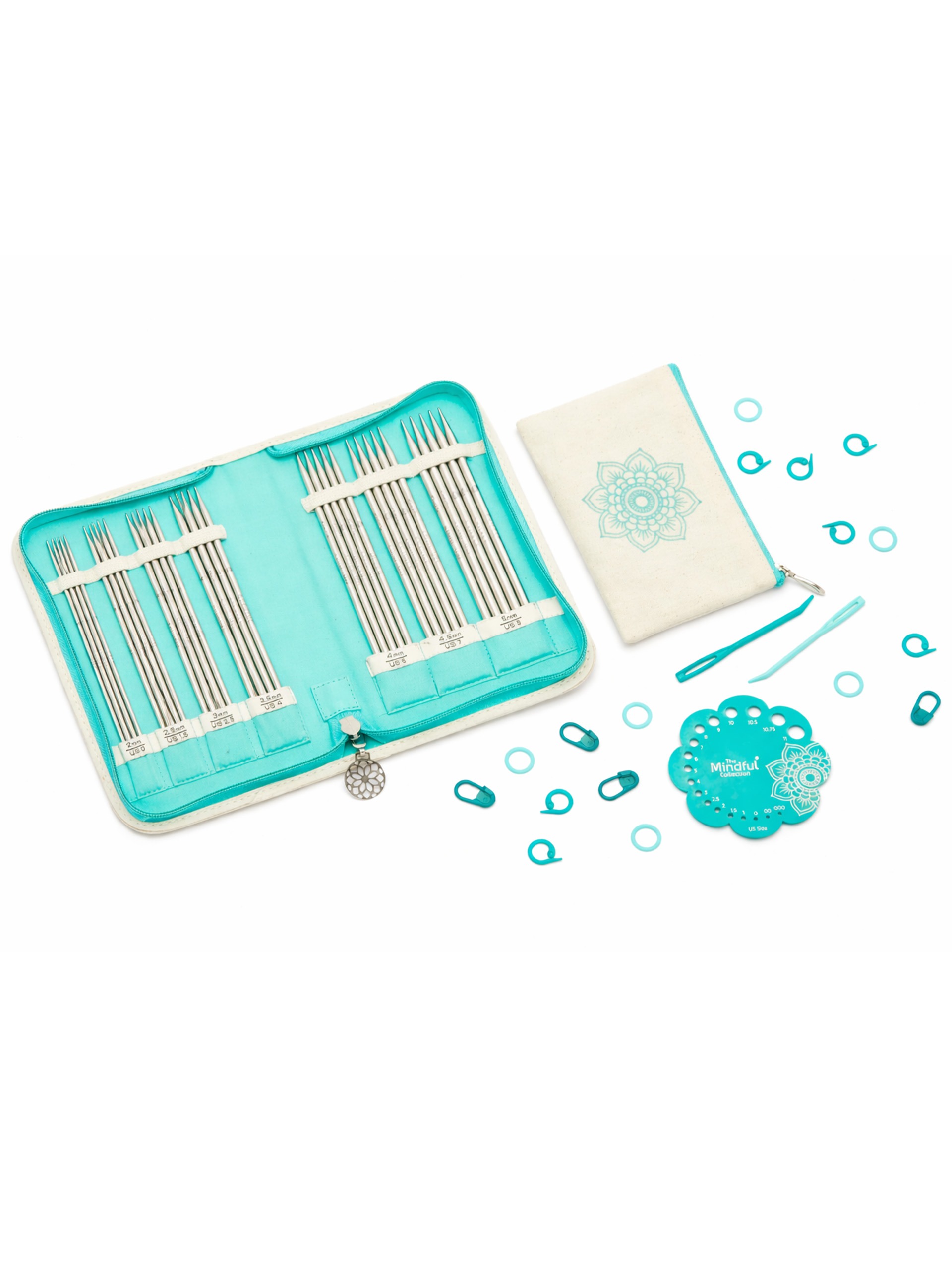 Mindful Grateful, 2,0–5,0 mm strumpstickset 15 cm