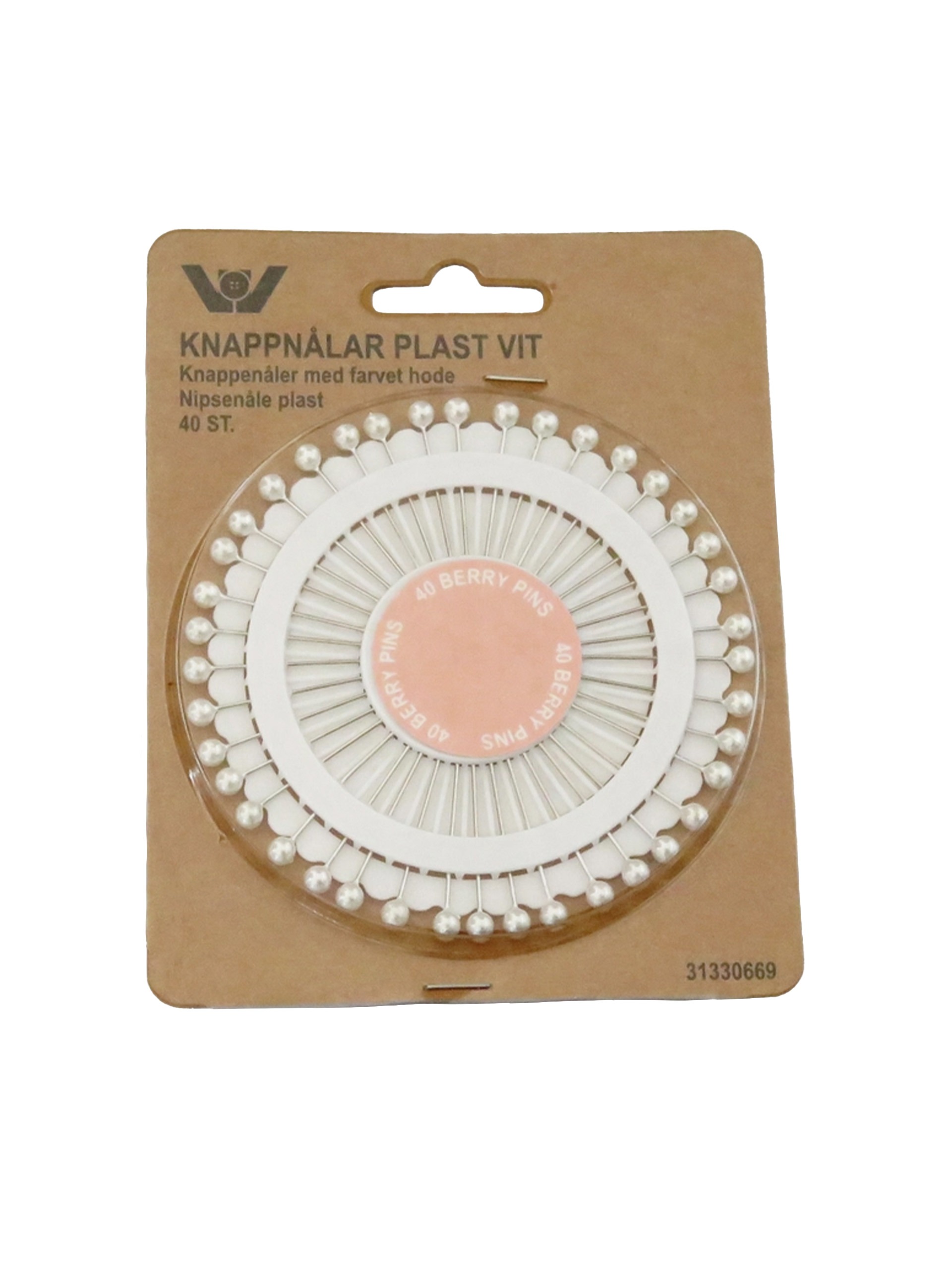 Knappnålar – pärlemor