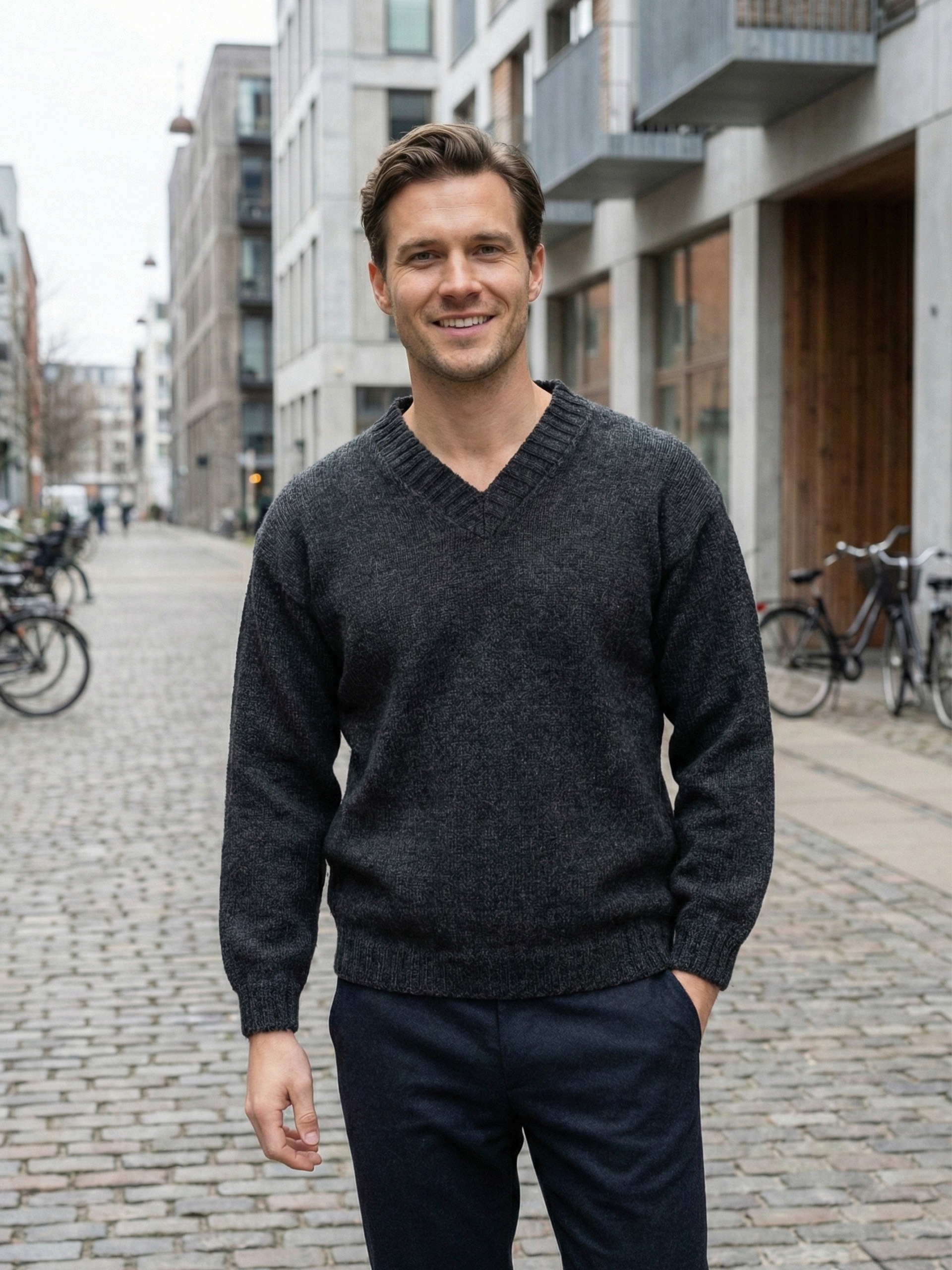 331-02 Jayden unisex genser