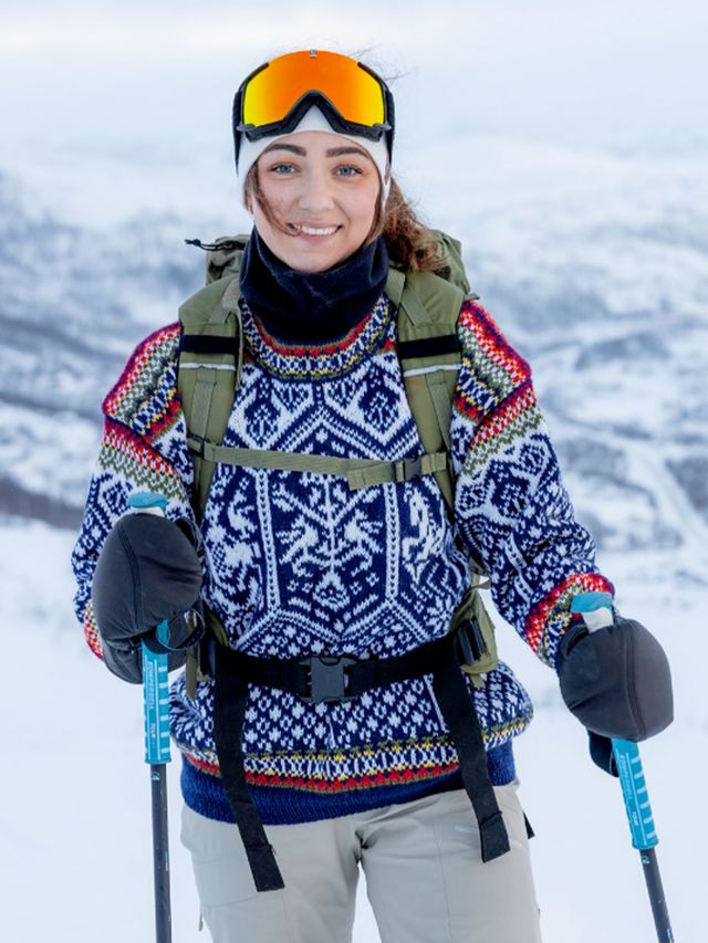 381-10a Lillehammer´94 genser (Natural Lanolin Wool)