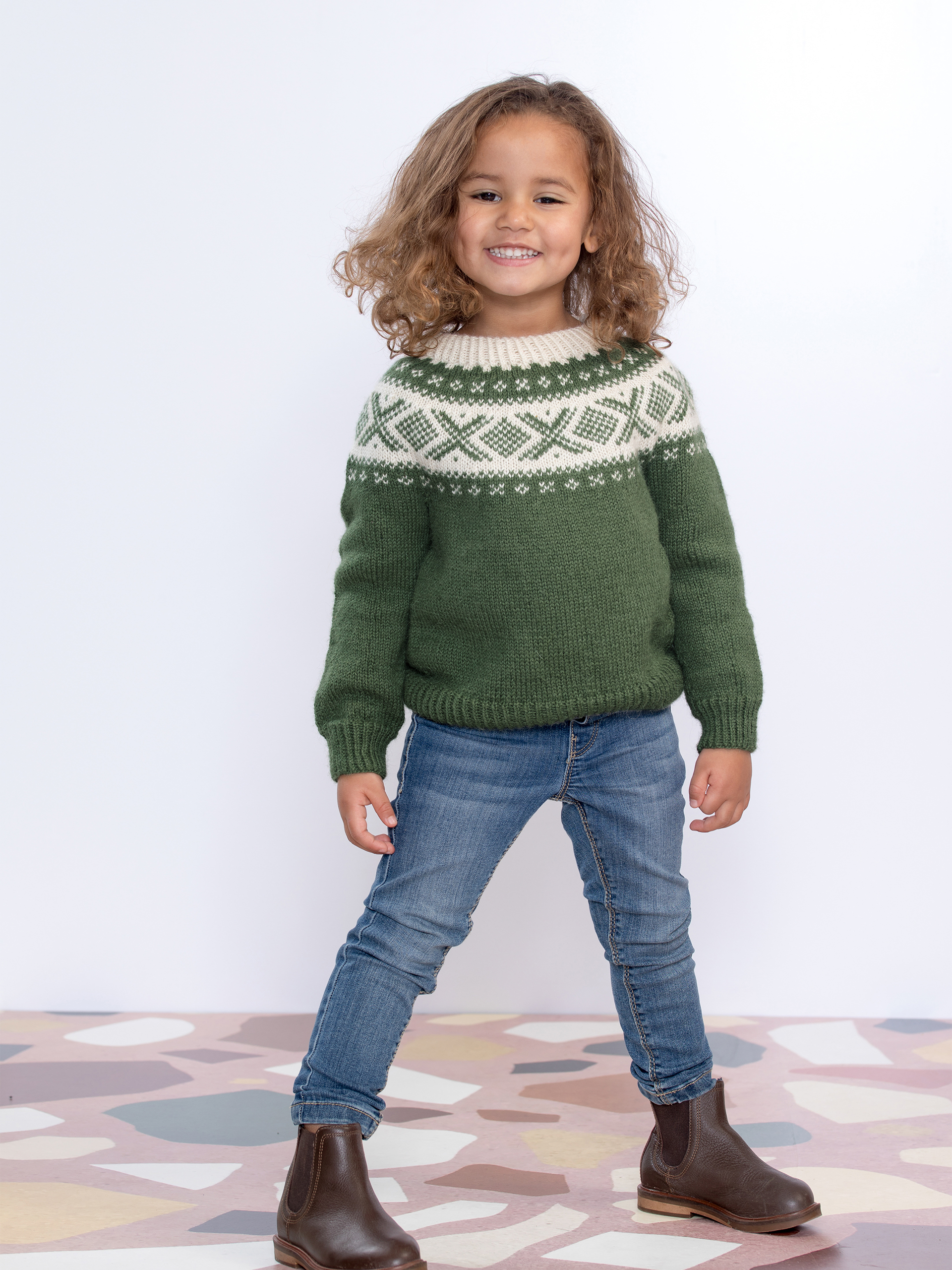 405-01b Cortina kids genser