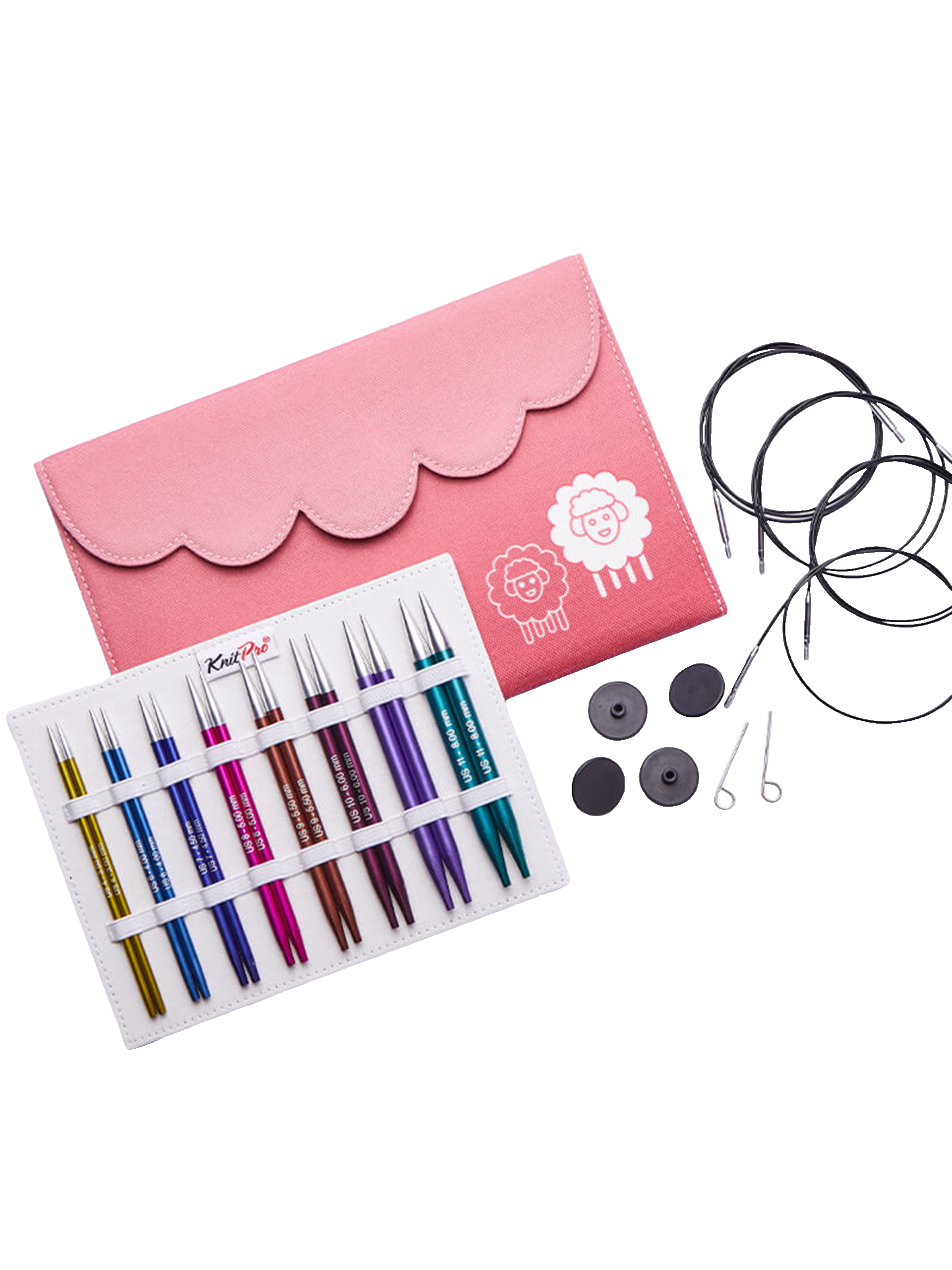 Zing Deluxesett utskiftbare pinner -  3.5 - 8.0 mm