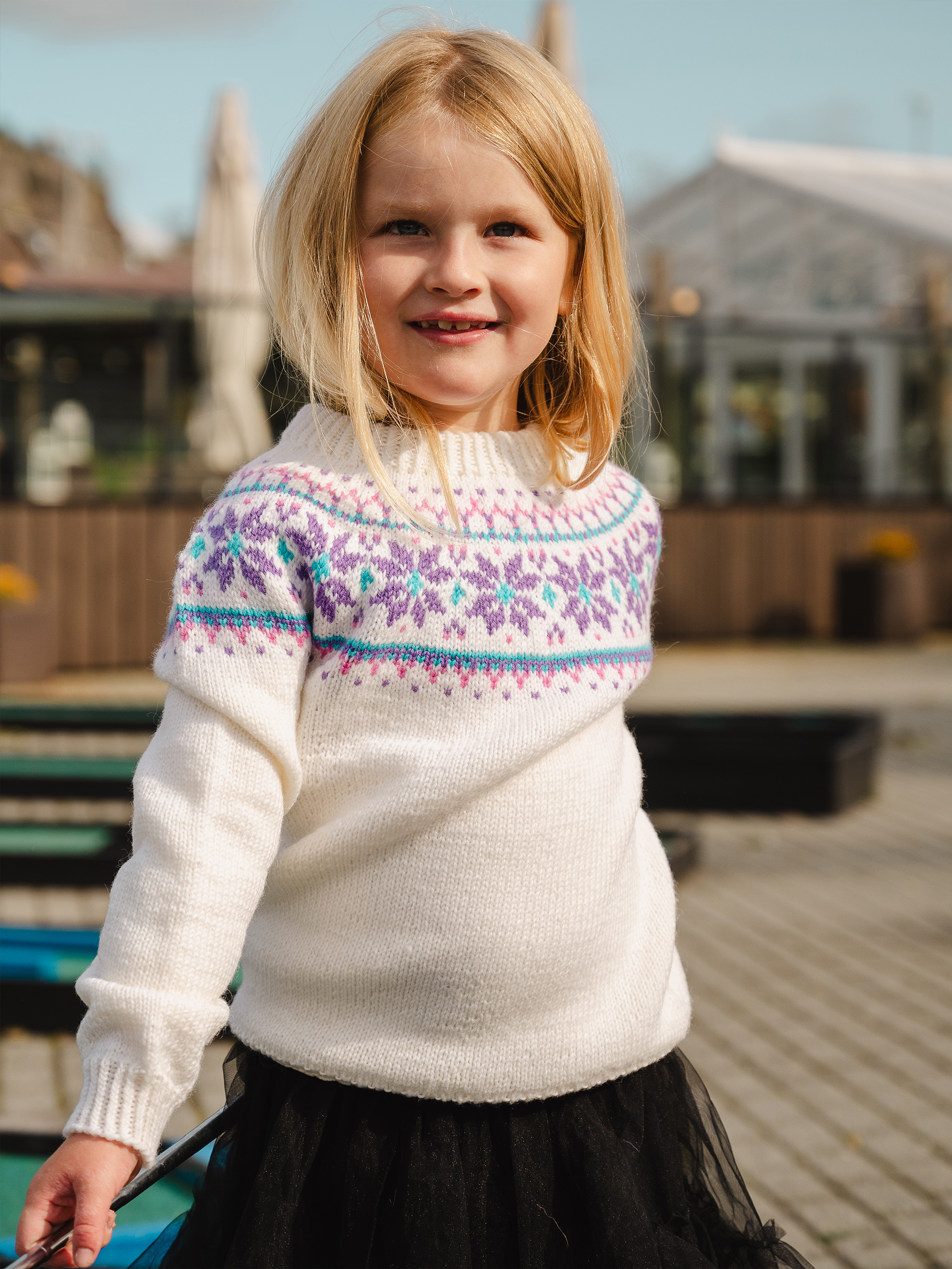 490-04 Stjernedryss genser