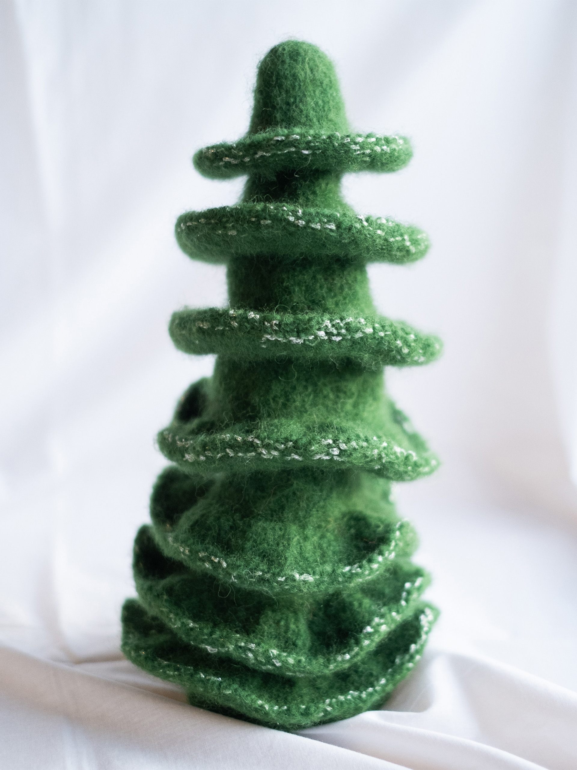 491-05 Glitter spruce jultre