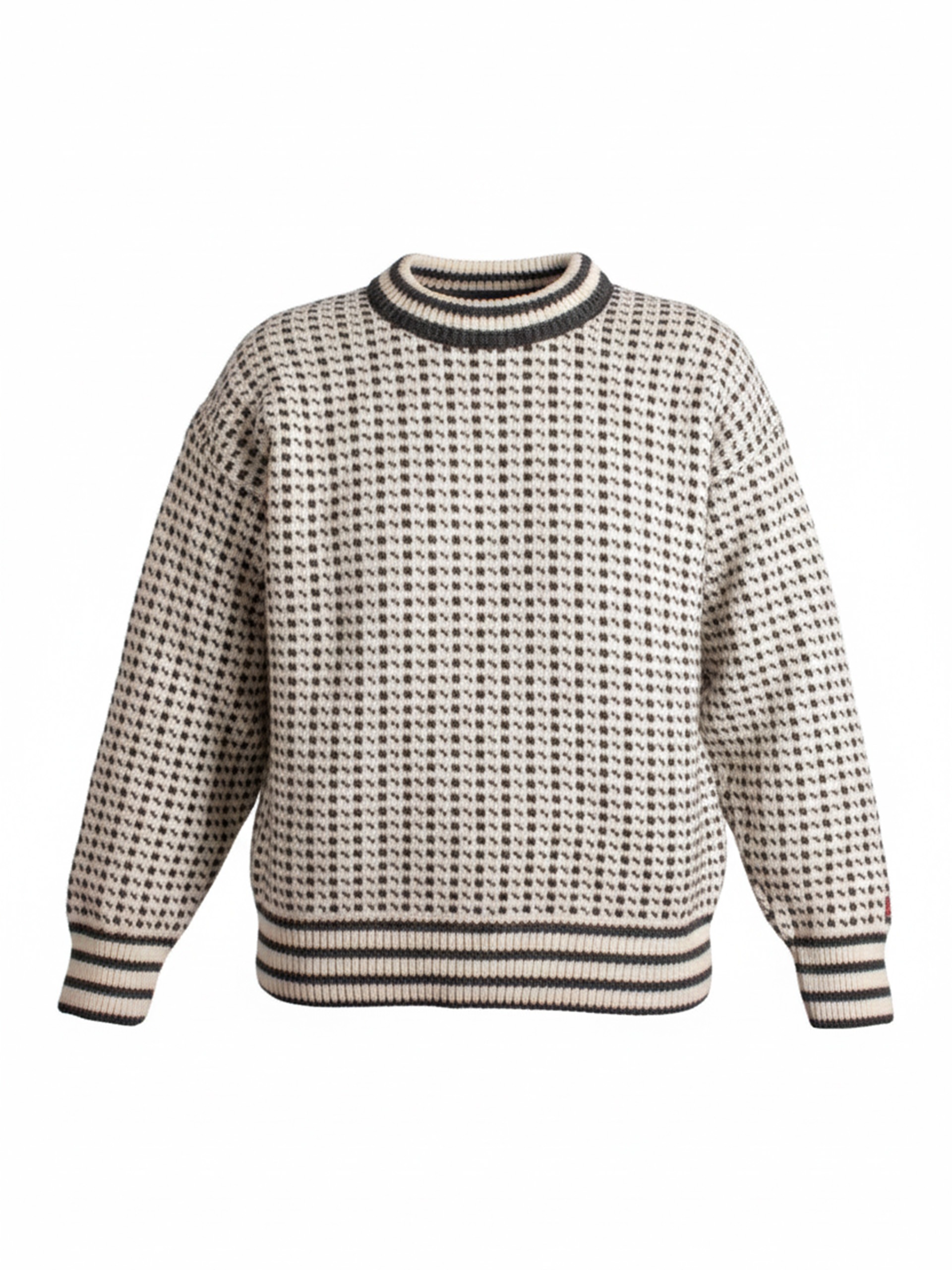 Str. L - Islender unisex genser offwhite