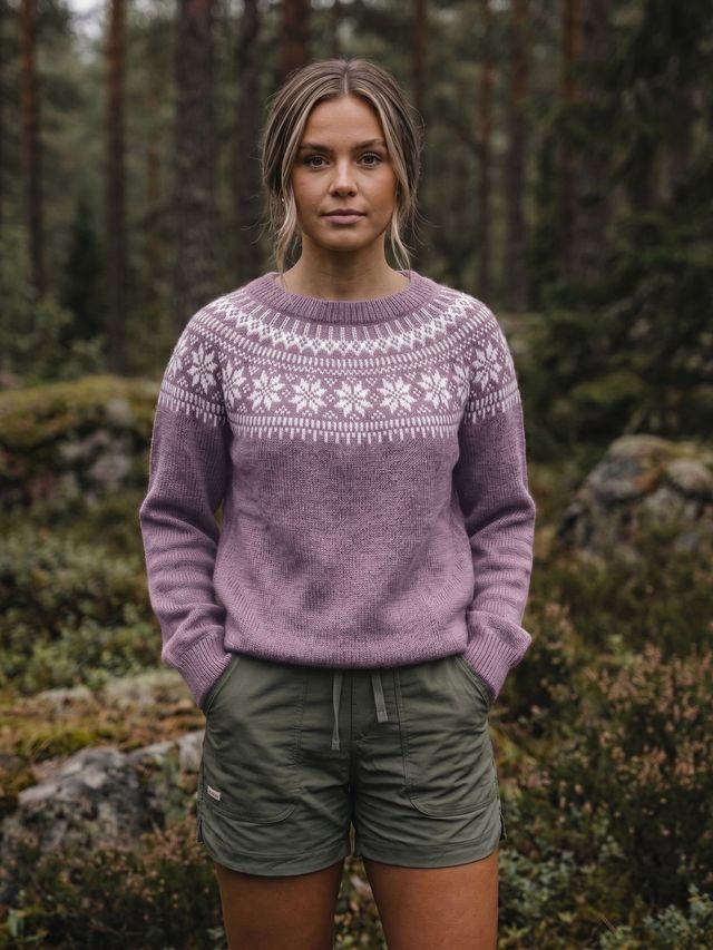 621MS-30 Chunky Selbu tröja