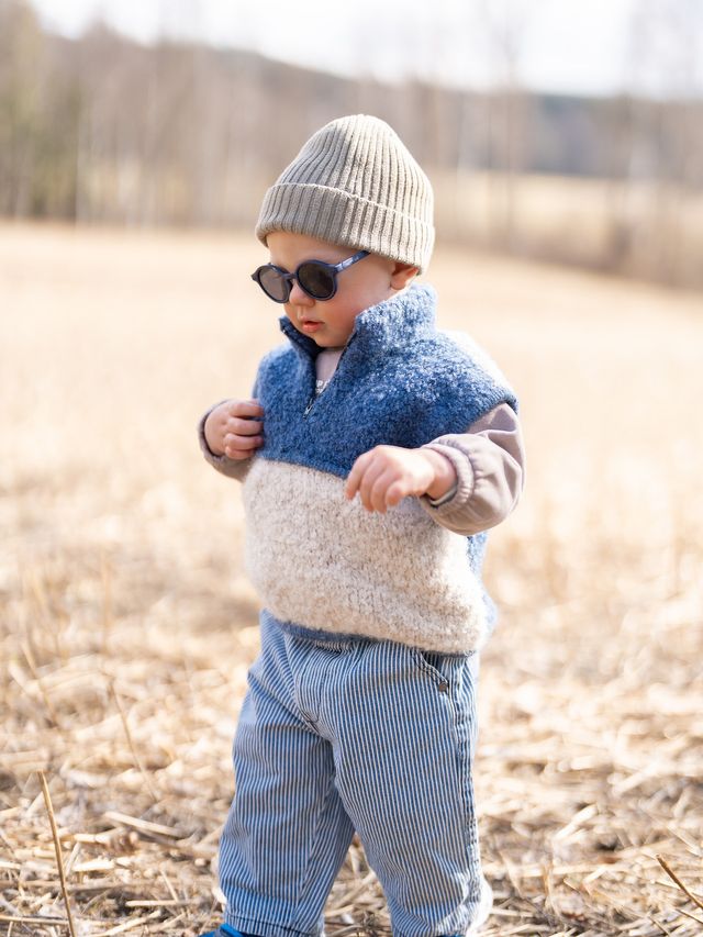 621V-04d RILO zip knit väst