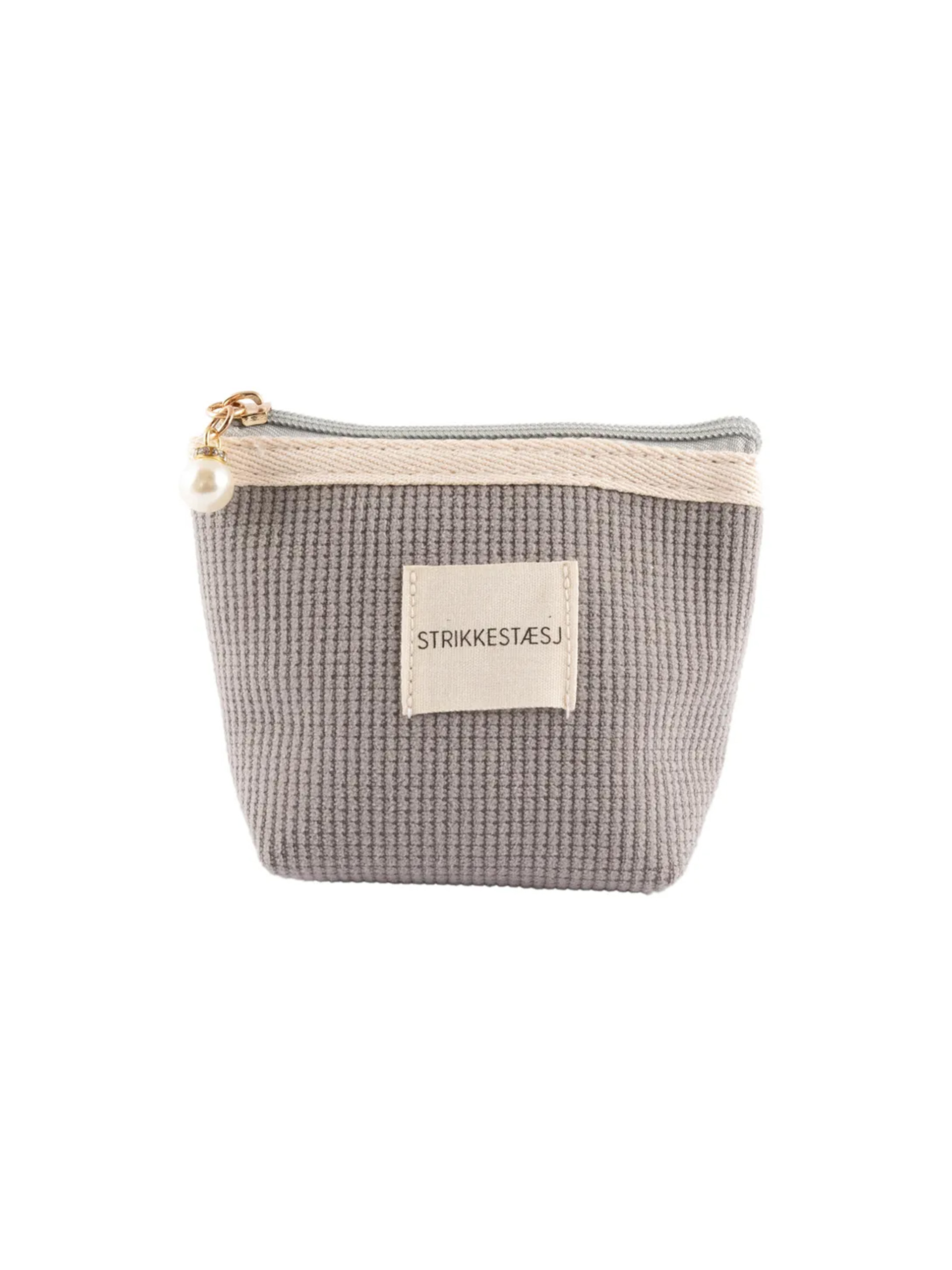 Strikkeveske - grå